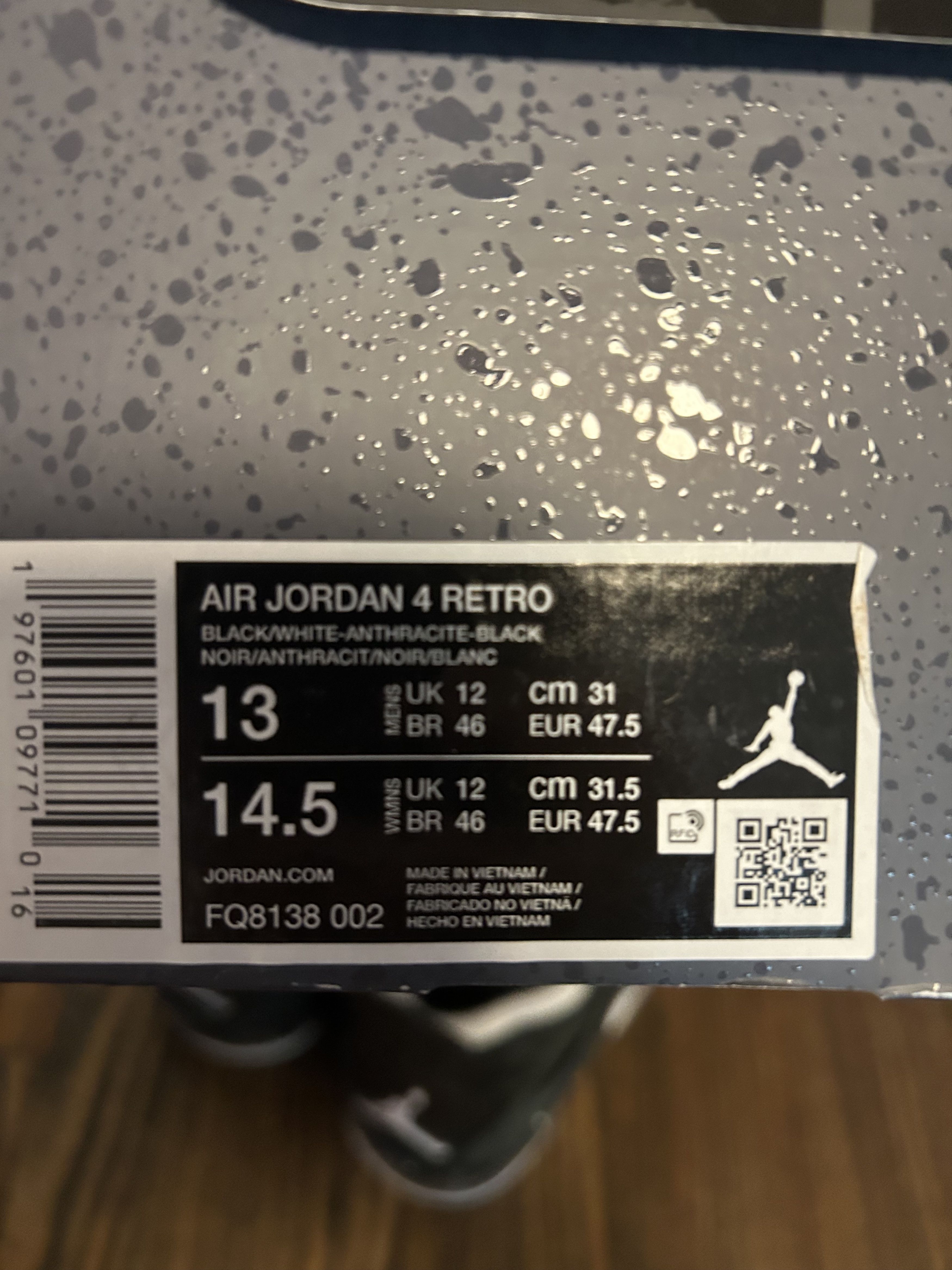 Jordan Brand Jordan 4 Fear men’s Size 13 Size US 13 / EU 46 - 7 Thumbnail