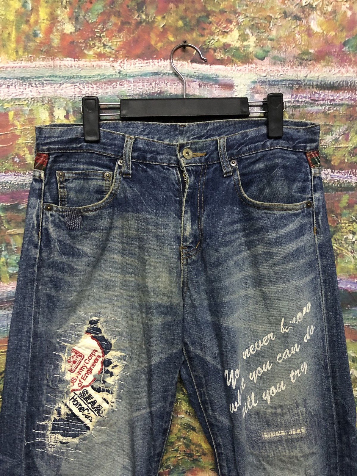 Doum to south jeans
