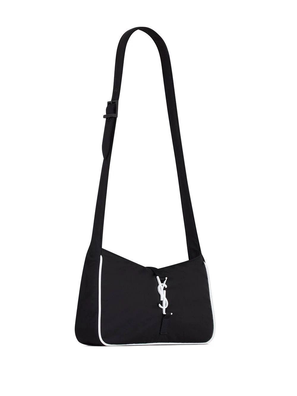 Saint Laurent Paris o1s1wg111124 Size: OS / Le 5 A 7 Crossbody Bag Black & White Size ONE SIZE - 7 Thumbnail