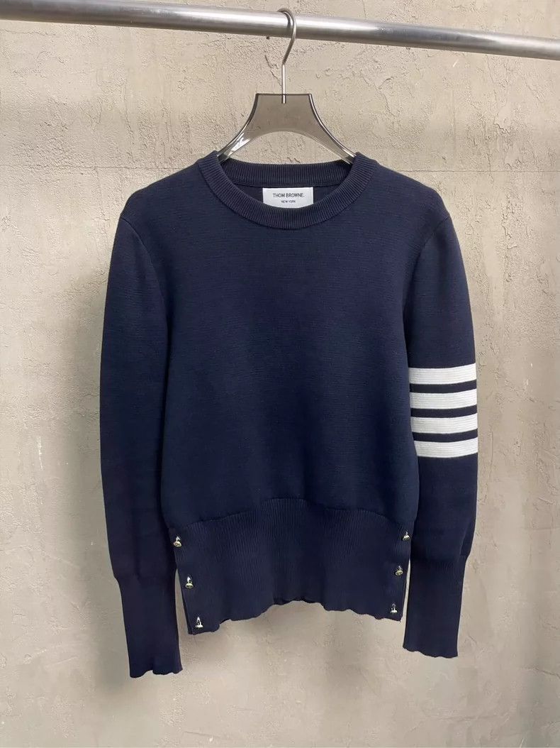 Thom Browne Thom Browne size2 Blue and green gold button round collar s Size US M / EU 48-50 / 2 - 1 Thumbnail
