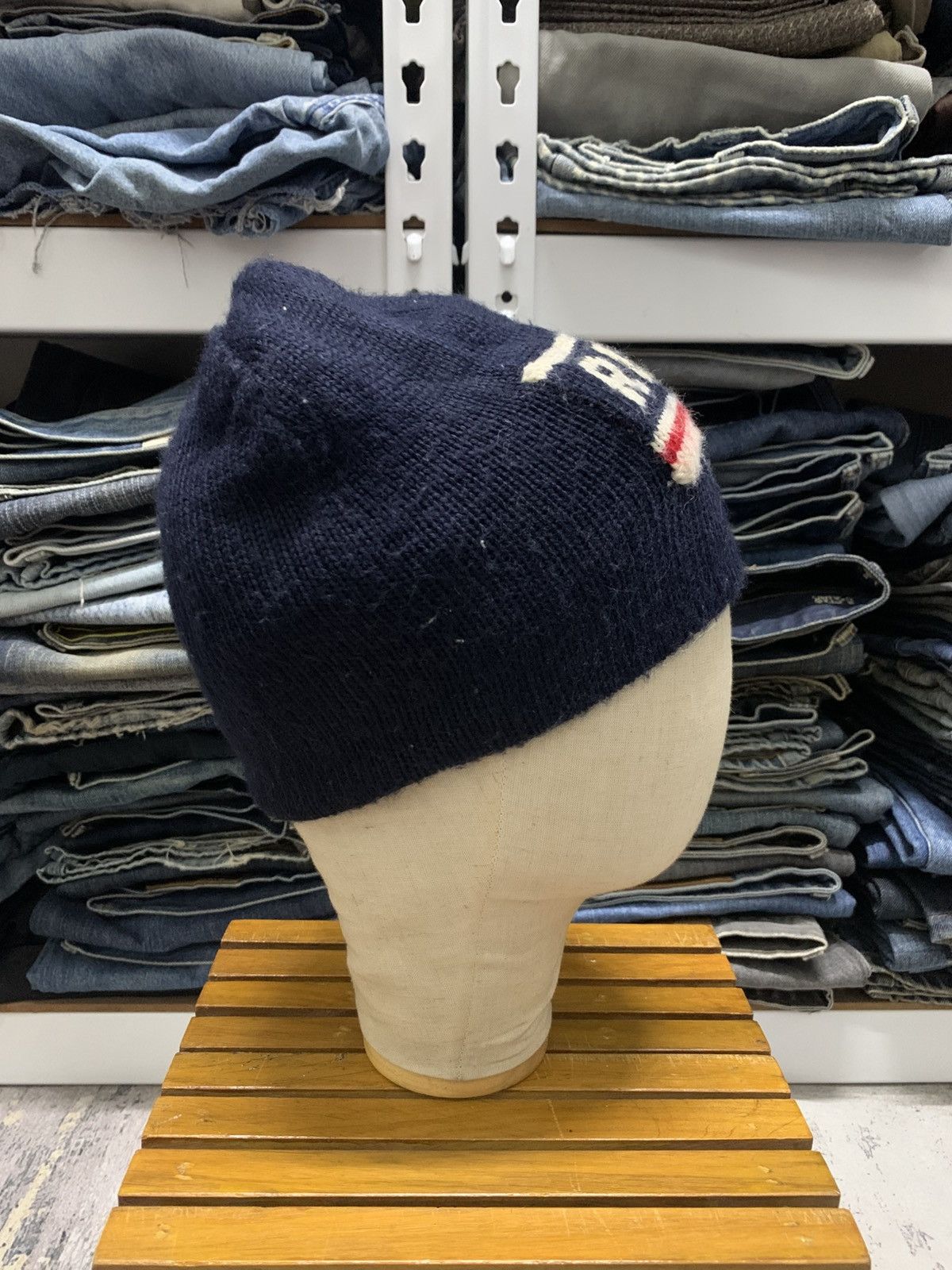 Polo Ralph Lauren Vintage Polo Ralph Lauren Flag Beanie Size ONE SIZE - 6 Thumbnail