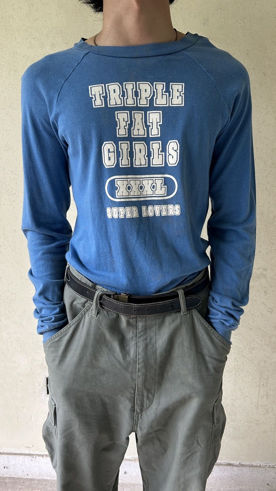 Vintage 1990s Super Lovers - Triple Fat Girls Size US M / EU 48-50 / 2 - 2 Thumbnail