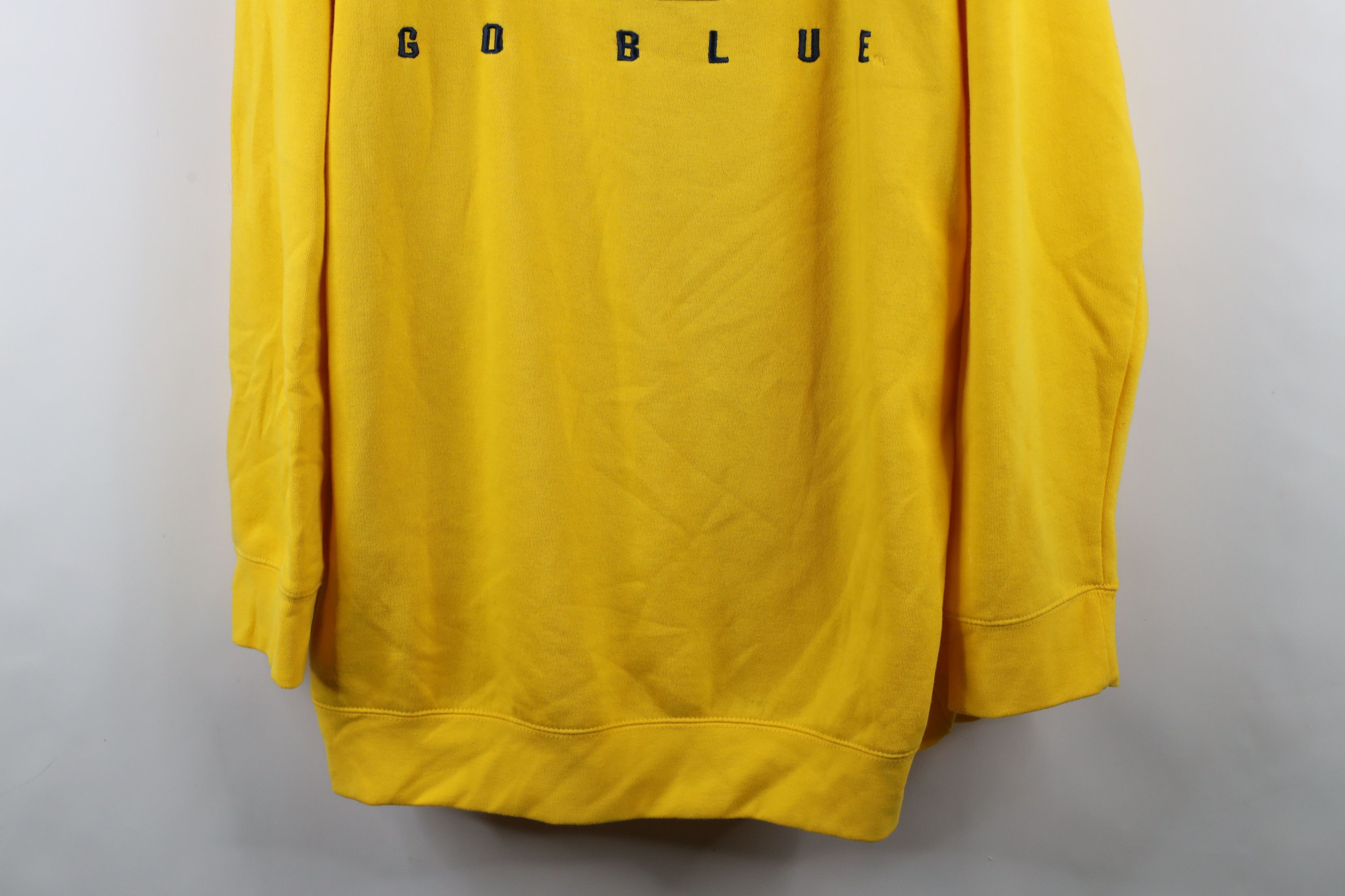 Vintage Vintage Go Blue University of Michigan Crewneck Sweatshirt Size US XXL / EU 58 / 5 - 3 Thumbnail