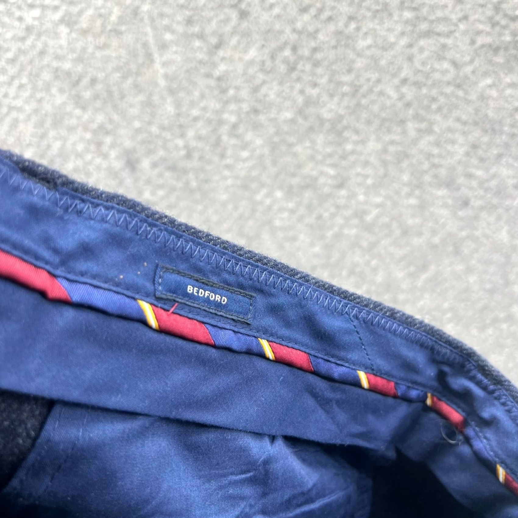 J.Crew J.Crew Dress Pants Men 36x32 Navy Blue Wool Blend Slim Fit Classic Trousers Dress Pants Slim Navy Blue Wool Men 36x32 Mens Pants 36 Inseam 32in Size US 36 / EU 52 - 7 Thumbnail
