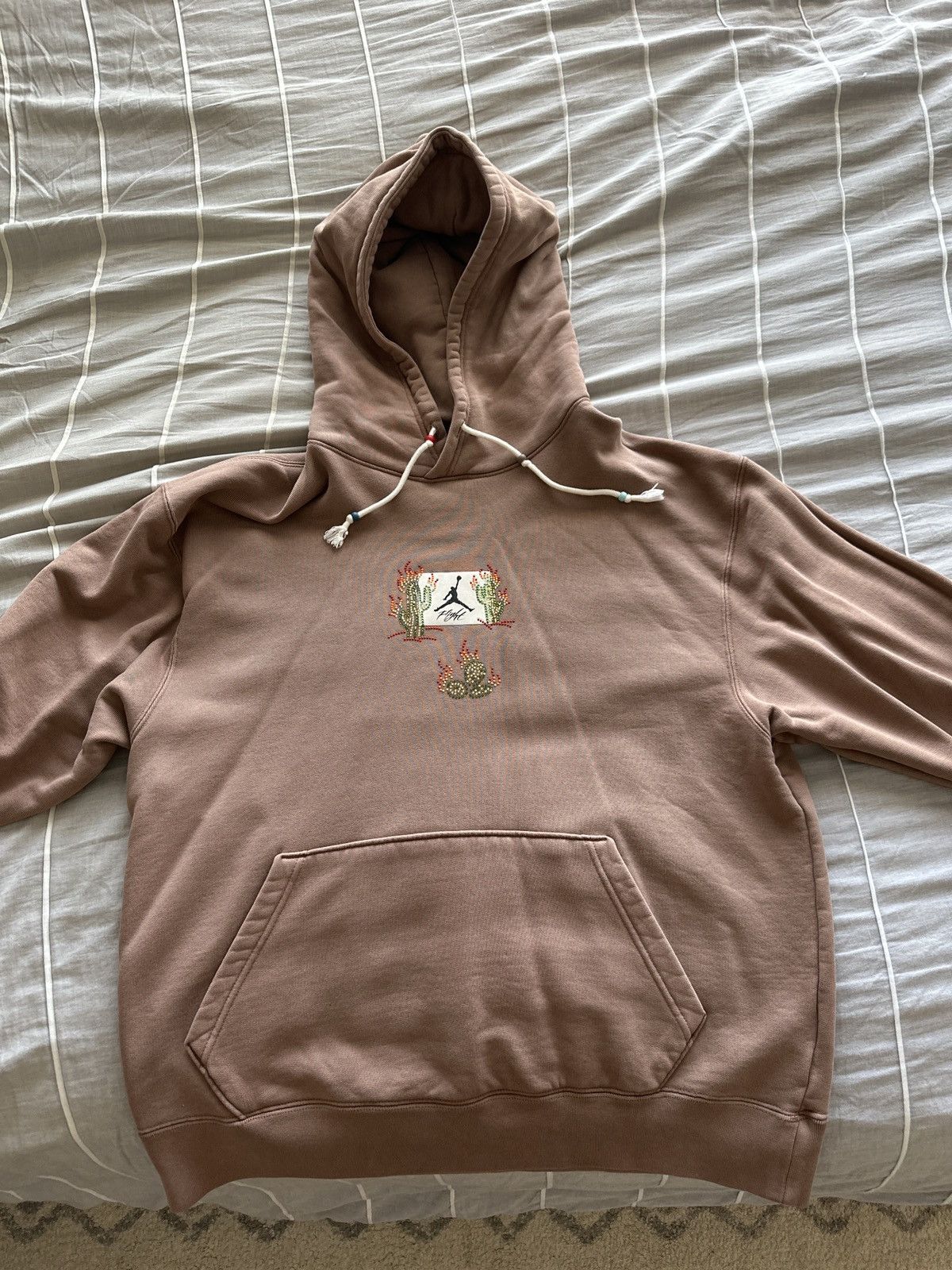 Jordan Brand × Travis Scott Jordan Flight x Travis Scott Hooded Sweatshirt Size US L / EU 52-54 / 3 - 1 Thumbnail