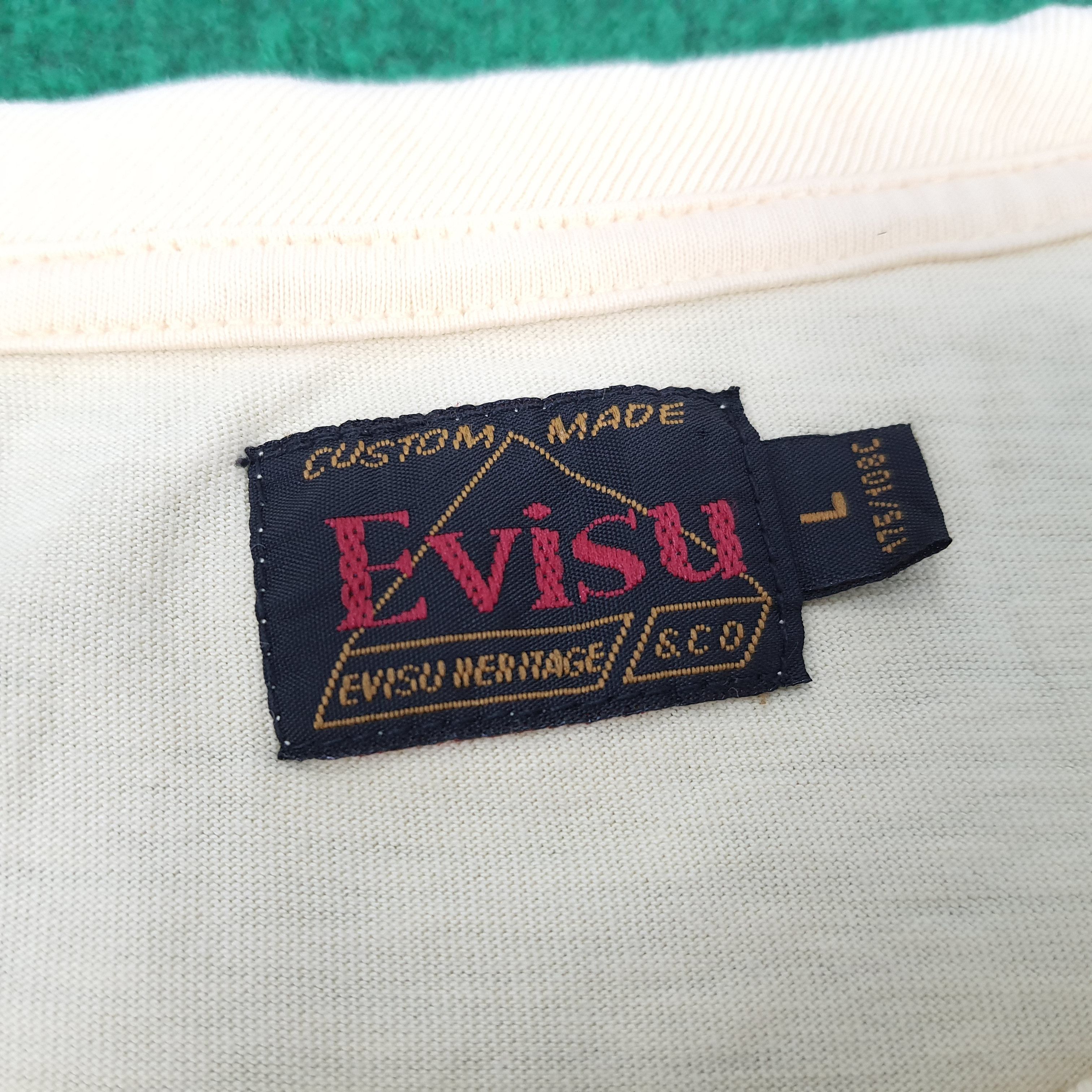 Evisu × Japanese Brand Vintage Evisu Japan Custom Made Japanese Brand T-shirt Size US M / EU 48-50 / 2 - 5 Thumbnail
