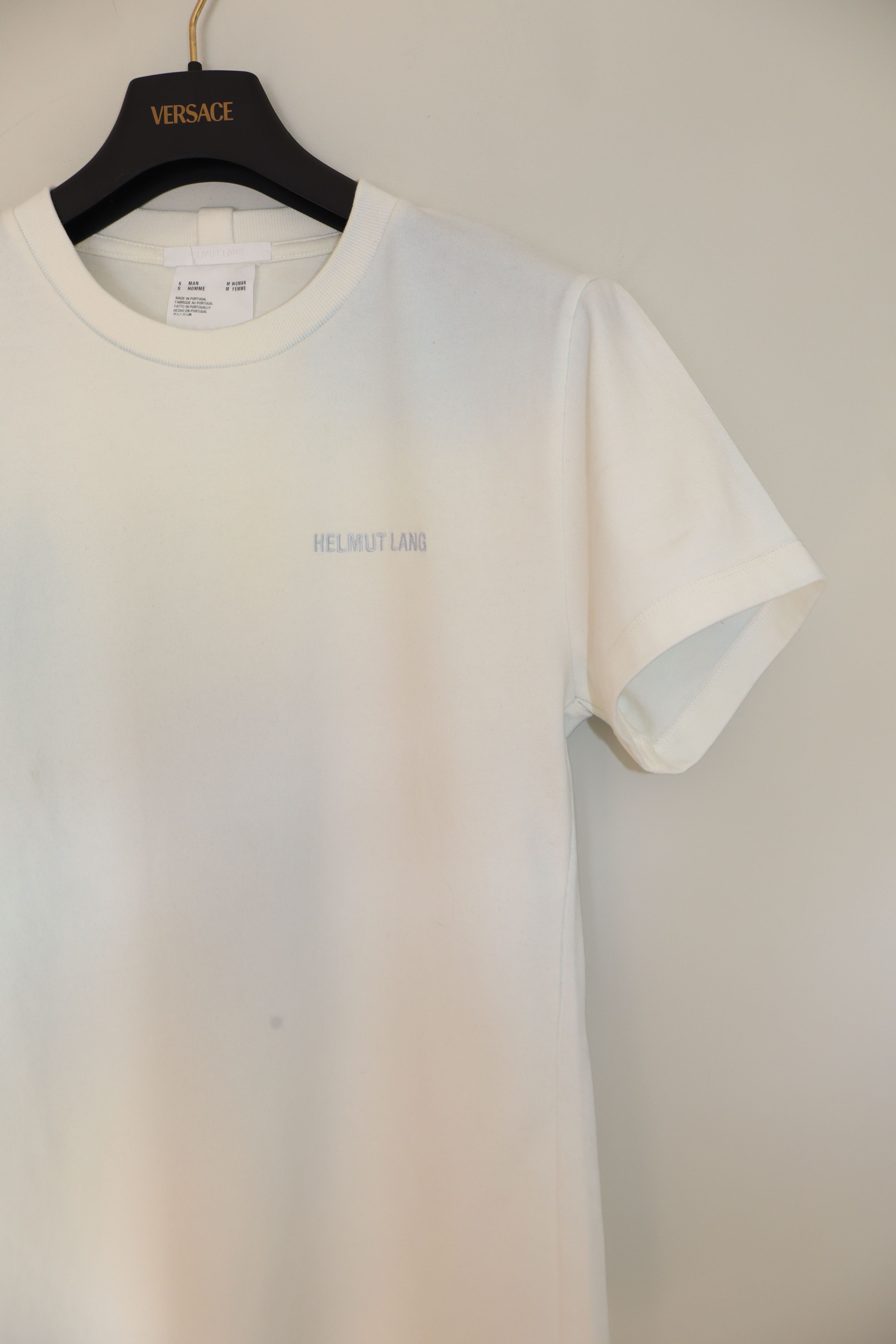 Helmut Lang Spray logo details tshirt Size US S / EU 44-46 / 1 - 2 Thumbnail