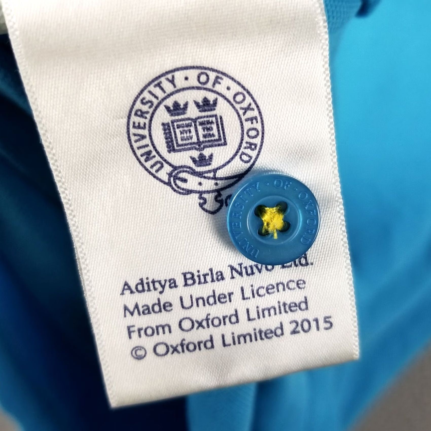 Vintage University Of Oxford College Polo Shirt Mens Small Blue Embroidered 20X27 Rugby Shirt Size US S / EU 44-46 / 1 - 7 Thumbnail