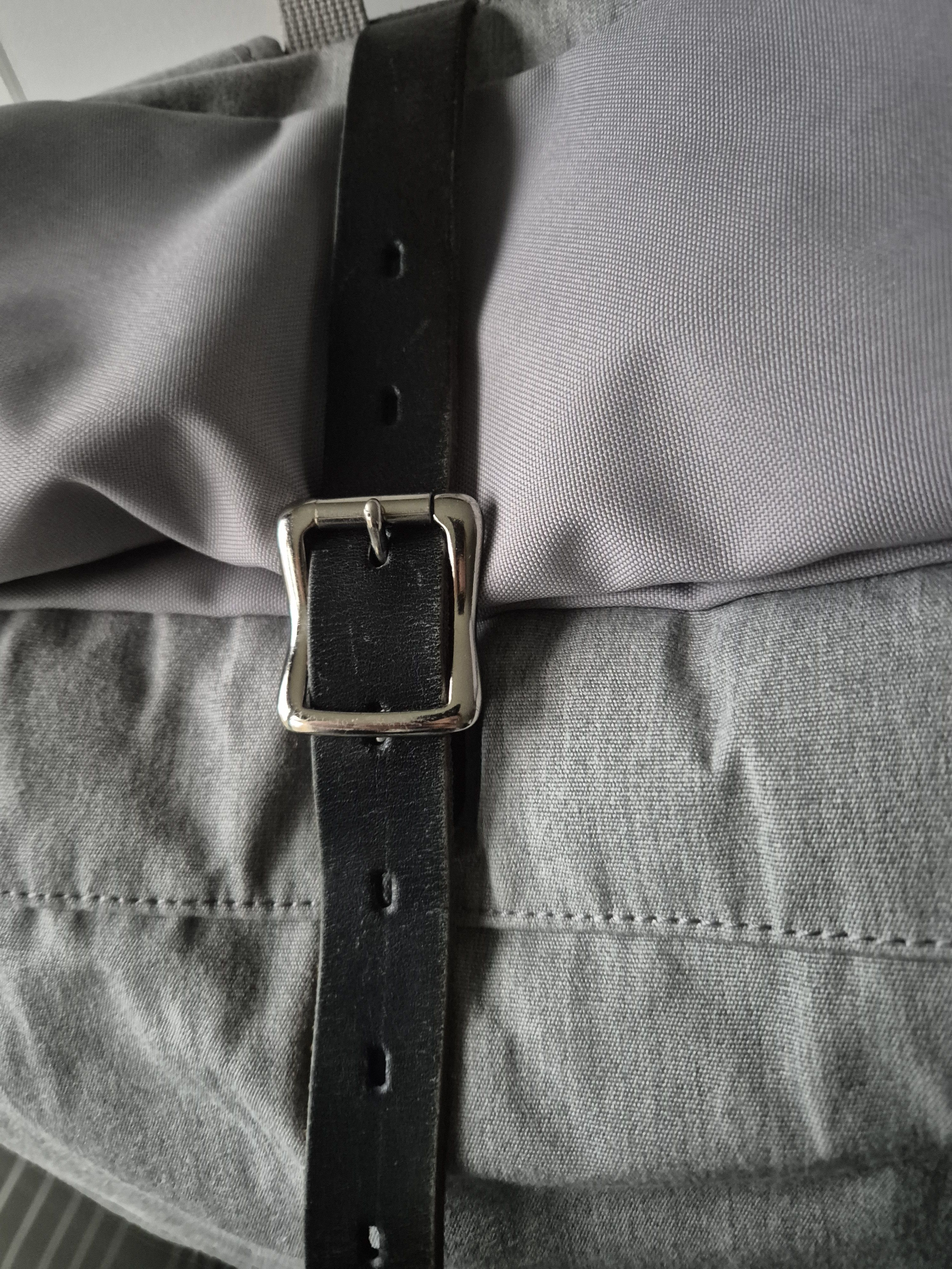 Nanamica Nanamica rolltop backpack grey made in Japan Size ONE SIZE - 3 Thumbnail