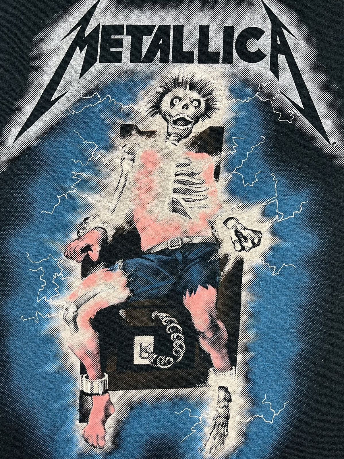 Band Tees Vintage Metallica Ride The Lightning rock band tee 90’s Size US S / EU 44-46 / 1 - 10 Thumbnail