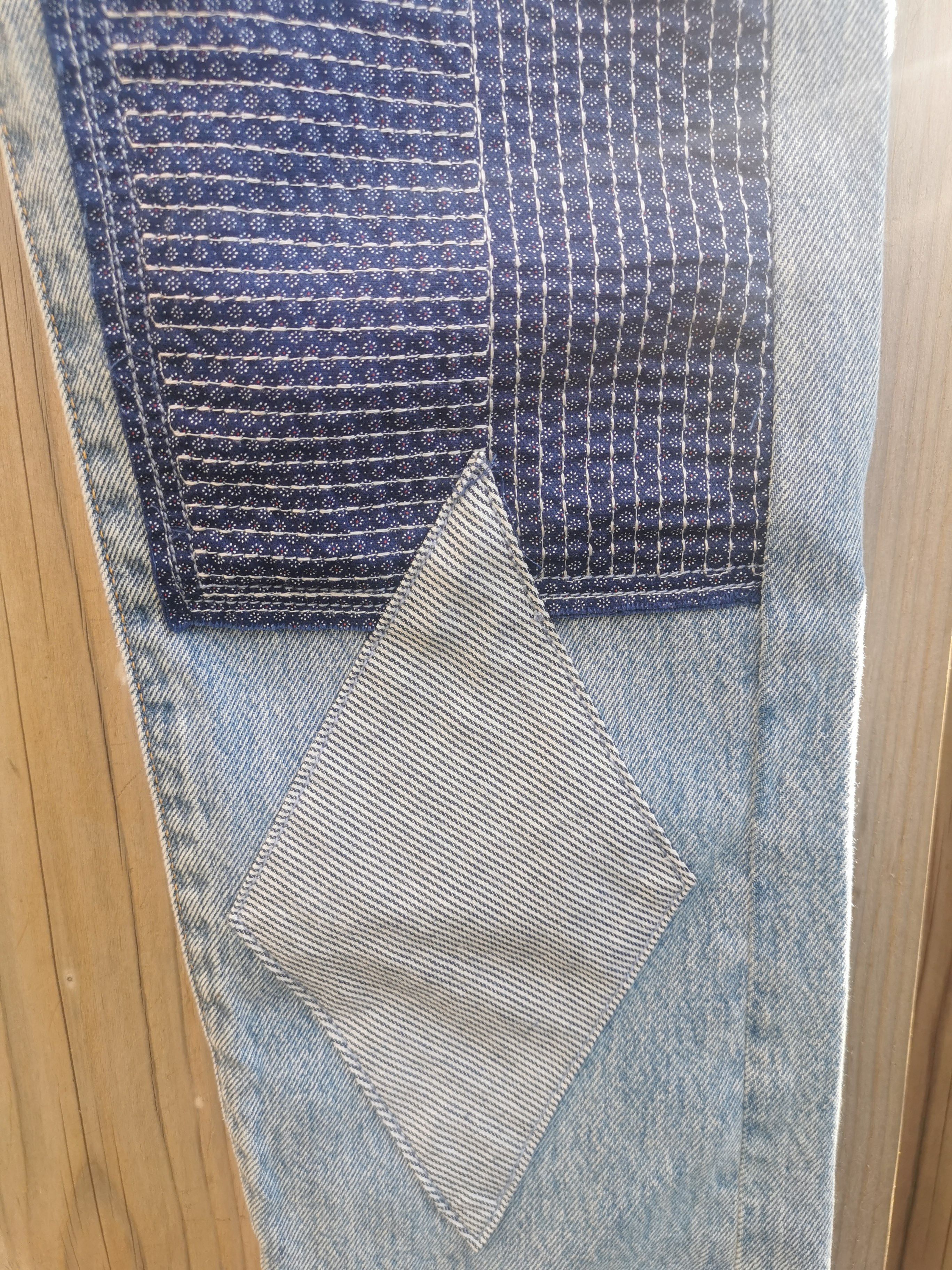Levi's Levi's patchwork jeans/denim/trousers/pants bnwt Size US 30 / EU 46 - 2 Thumbnail