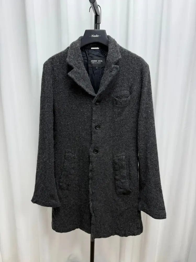 Comme des Garcons Comme Des Garcons Homme Deux Wool Coat Size US L / EU 52-54 / 3 - 1 Thumbnail