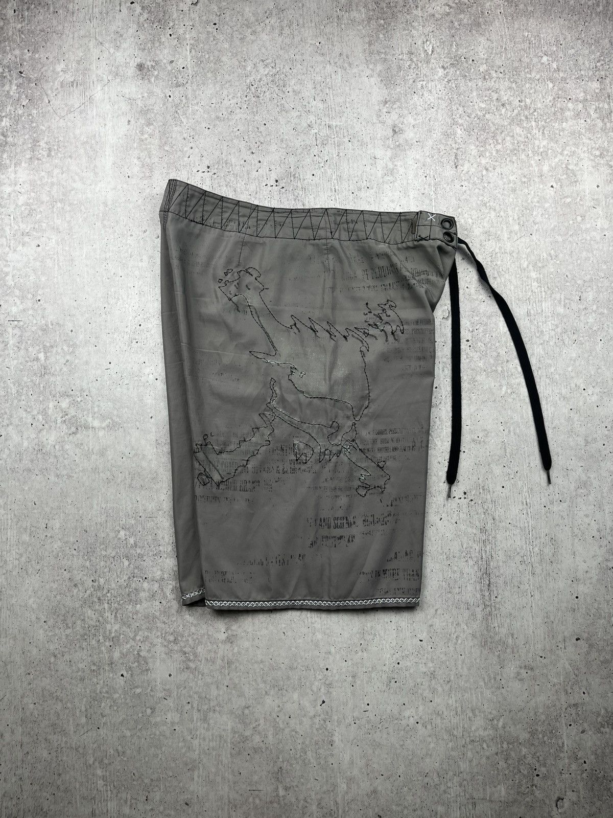 Oakley × Vintage Crazy Vintage Big Logo Oakley Shorts Size US 34 / EU 50 - 4 Thumbnail