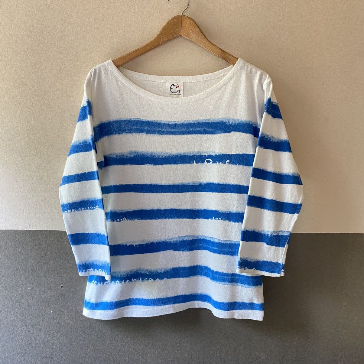 Tsumori Chisato TSUMORI CHISATO Ocean Brush Stripe Tee Size M / US 6-8 / IT 42-44 - 1 Thumbnail