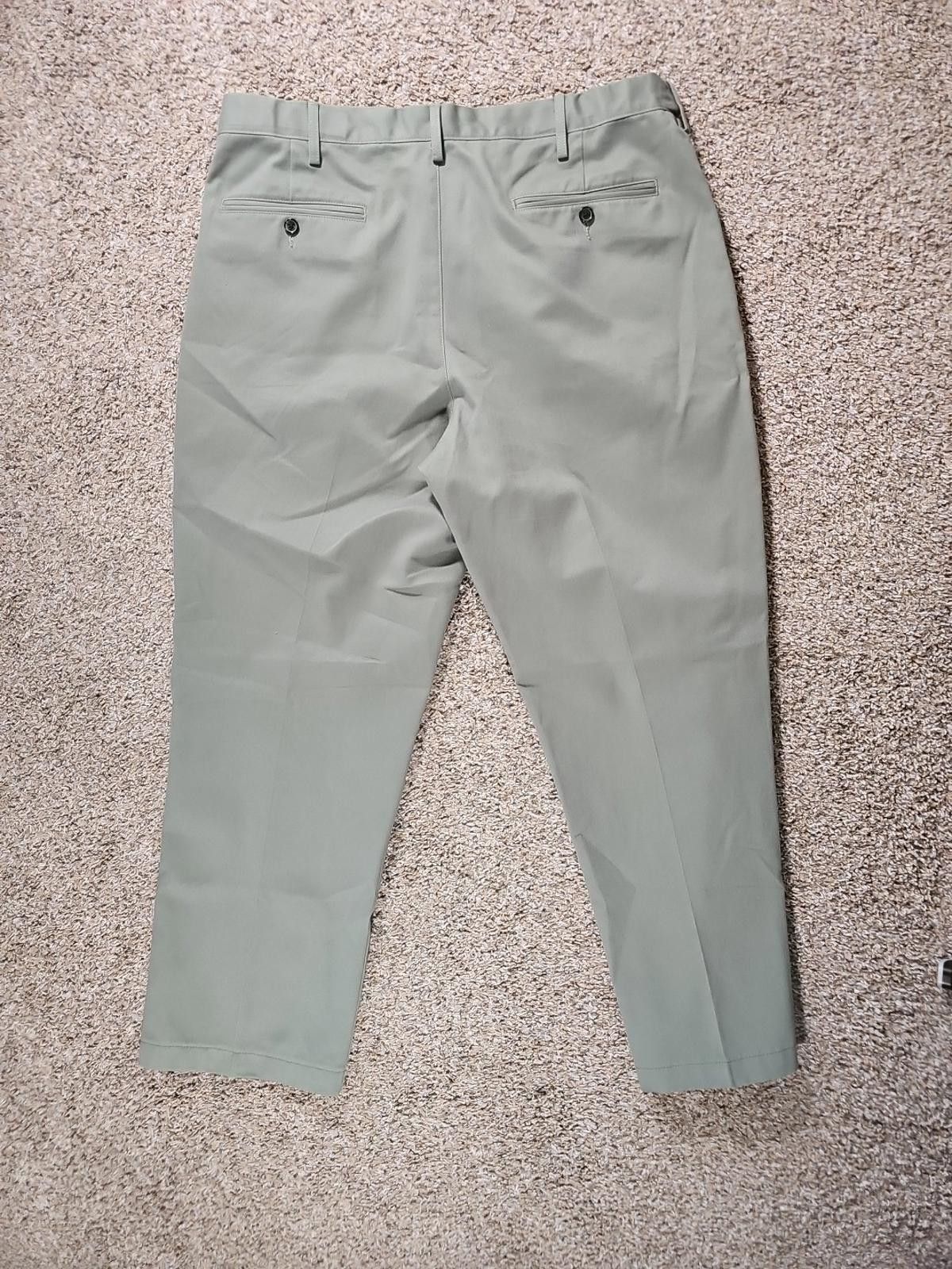 Lands' End Lands End Sz 38 Traditional Fit Green Pants Size US 38 / EU 54 - 7 Thumbnail