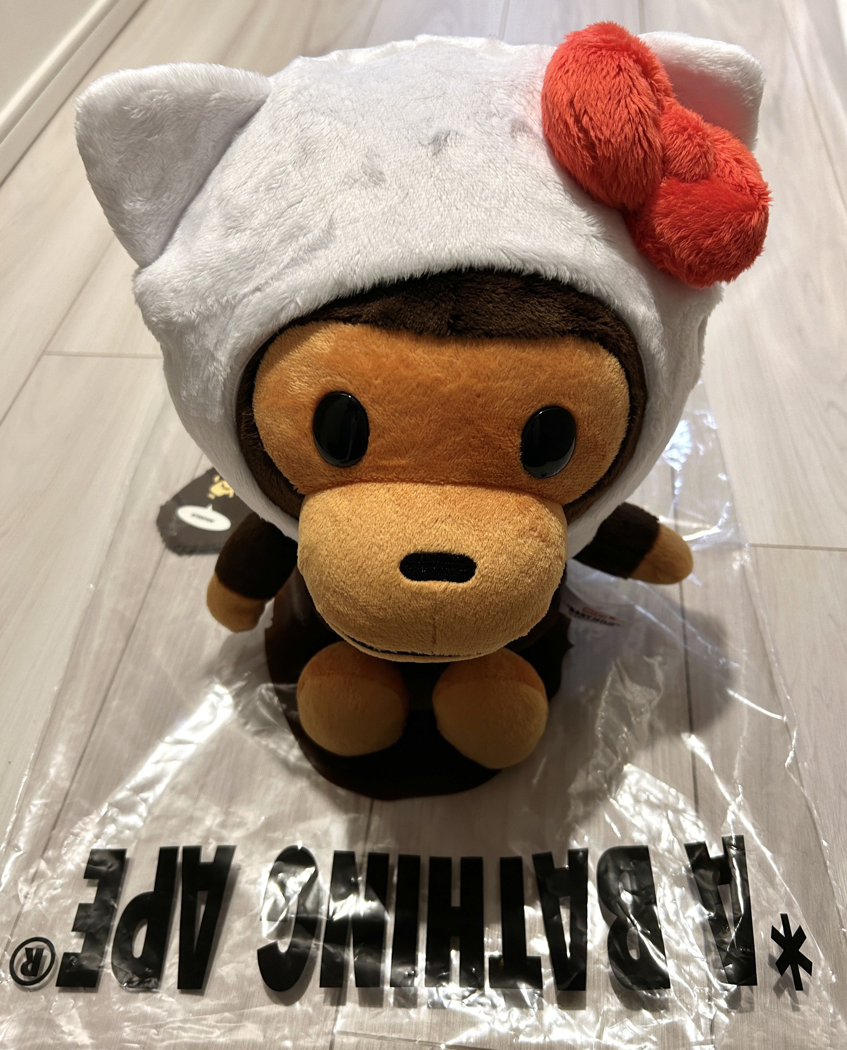 BAPE BABY MILO® X SANRIO HELLO KITTY Plush doll