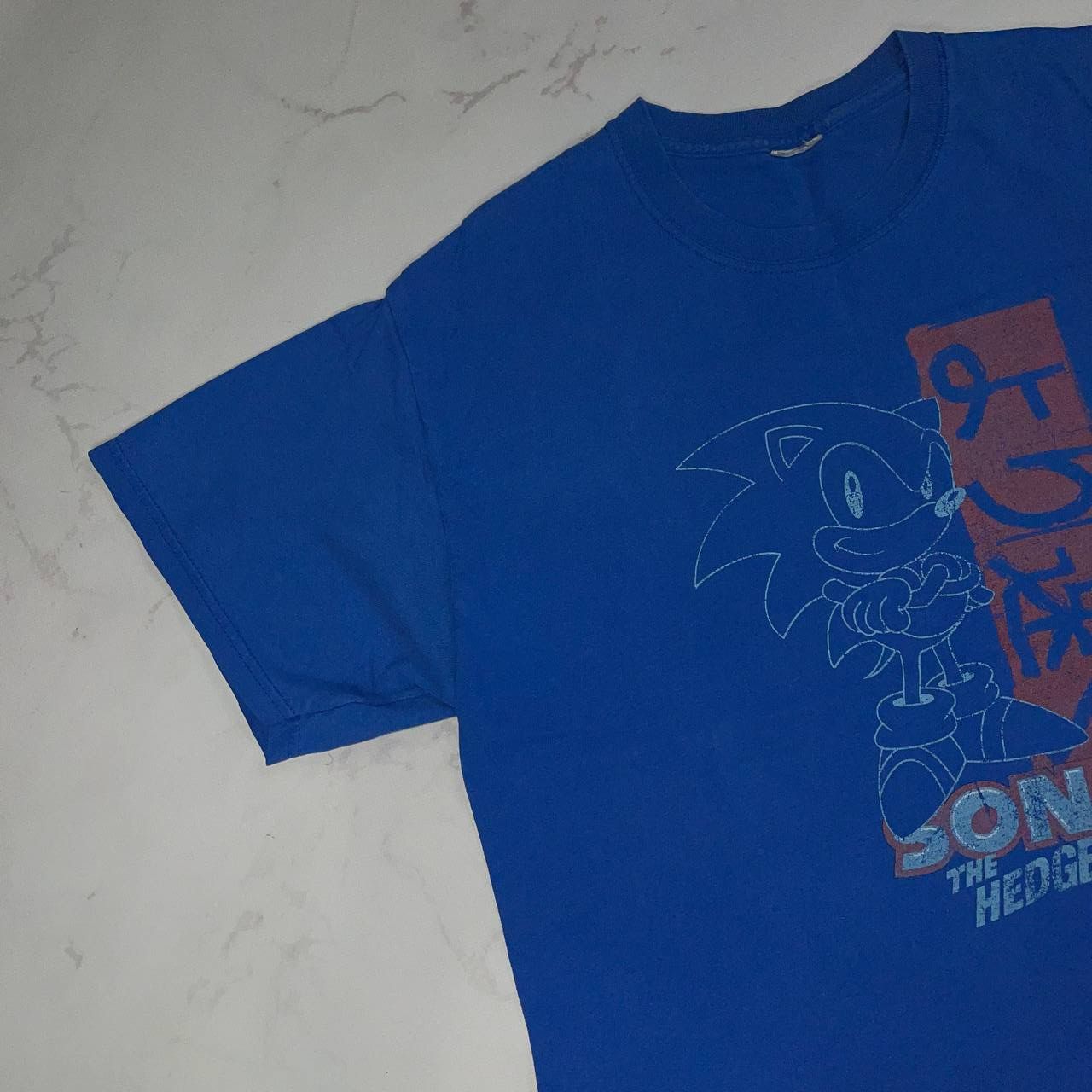 Vintage Nintendo Vintage Sonic The Hedgehog y2k SEGA game tee 90's Size US L / EU 52-54 / 3 - 5 Thumbnail