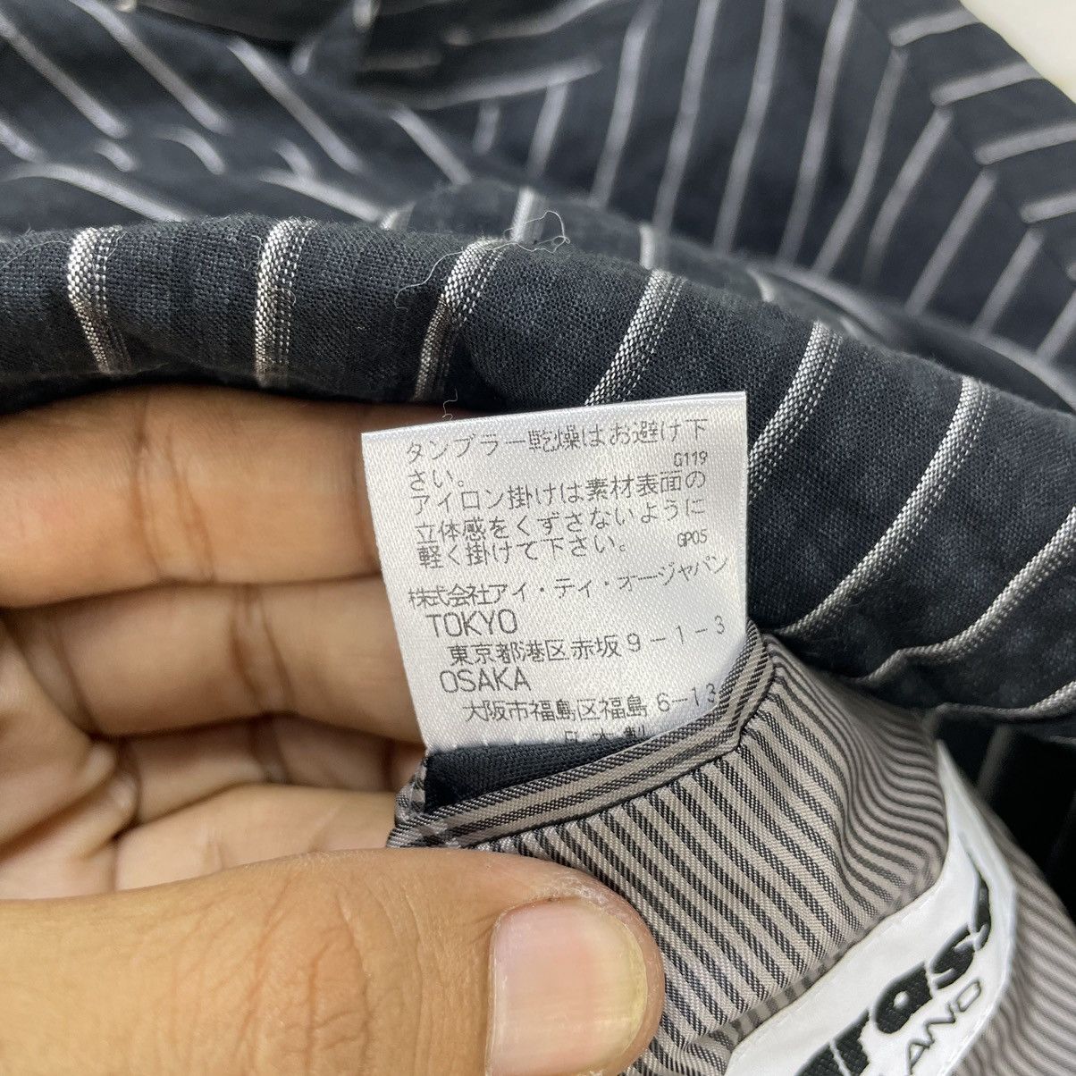 Japanese Brand Japanese Brand Barassi Hikory Stripe Jacket Size US M / EU 48-50 / 2 - 7 Thumbnail
