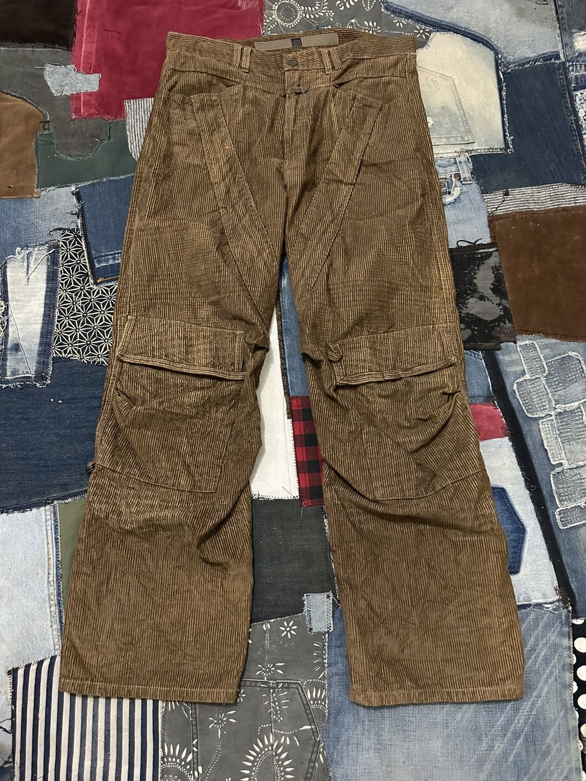 Marithe + Francois Girbaud MFG Nice Design Front Pocket Cargo pants Size US 31 - 1 Thumbnail