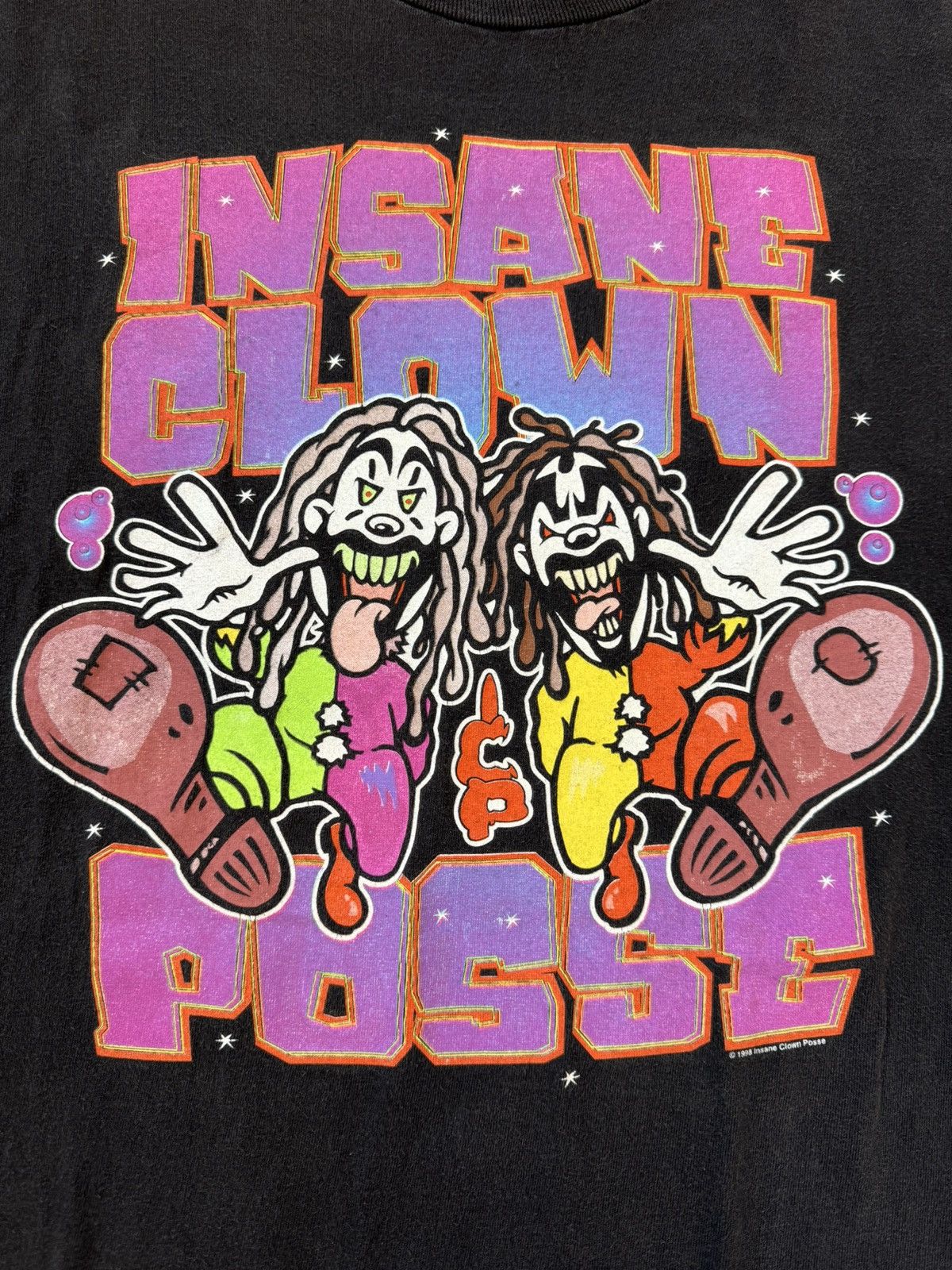 Band Tees × Rap Tees × Vintage 1998 Vintage Insane Clown Posse “Juggalo Funhouse” Tshirt L Size US L / EU 52-54 / 3 - 4 Thumbnail