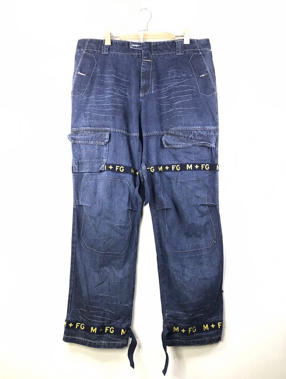 Marithe Francois Girbaud MARITHE FRANCOIS GIRBAUD STRAP DENIM JEANS ...