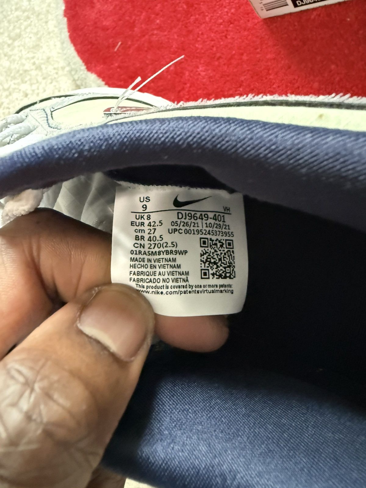 Nike Nike Dunk Union Passport Size US 9 / EU 42 - 8 Thumbnail