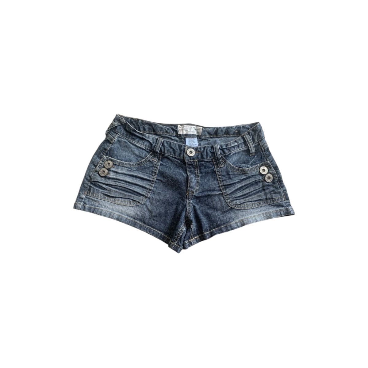Hysteric Glamour × Jean × Vintage Crazy Y2K Style Shorts Denim Size 32" / US 10 / IT 46 - 1 Thumbnail