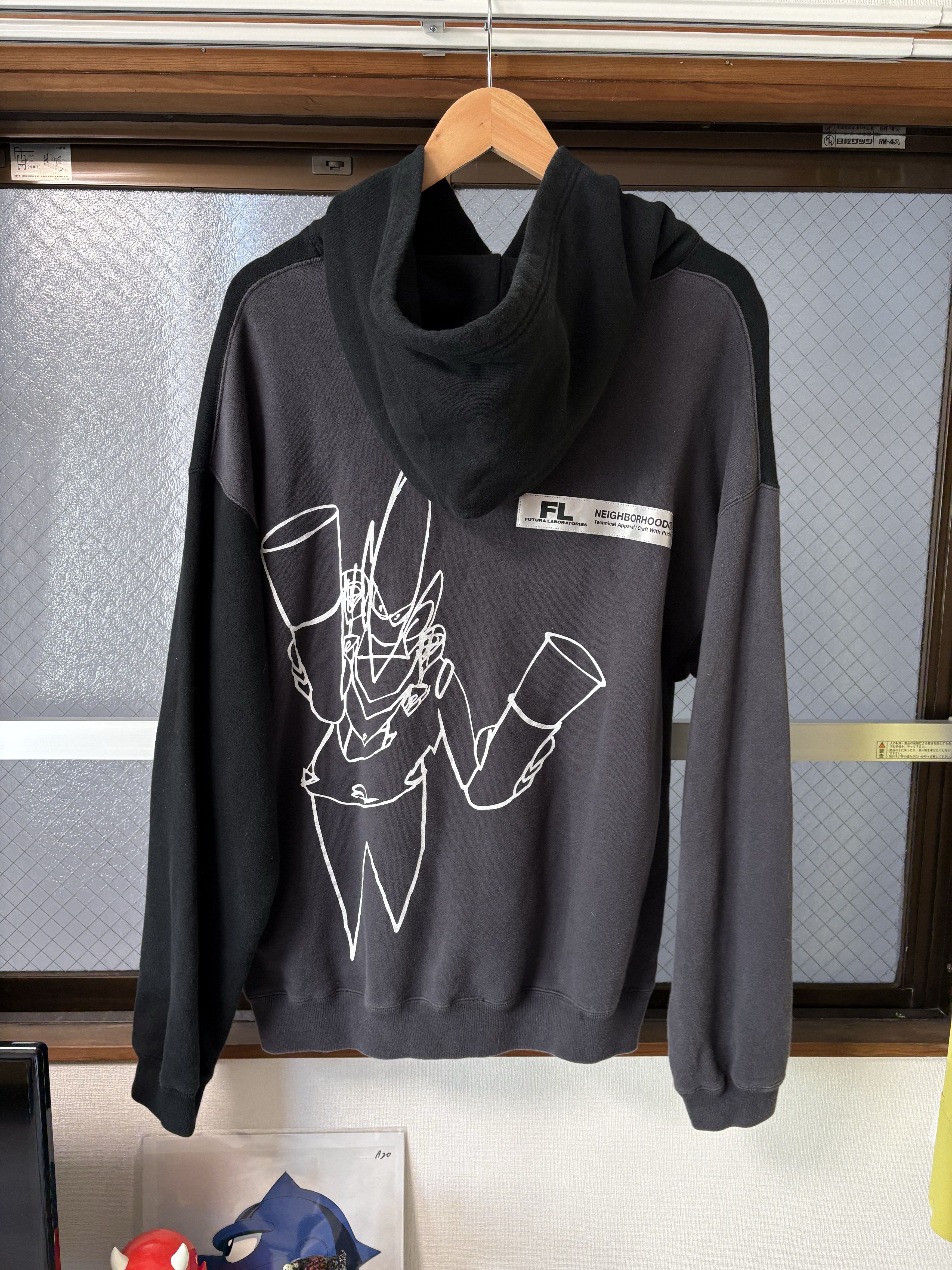 Neighborhood Futura 22AW FL-007 HOMESPRAY HOODIE Size US L / EU 52-54 / 3 - 6 Thumbnail