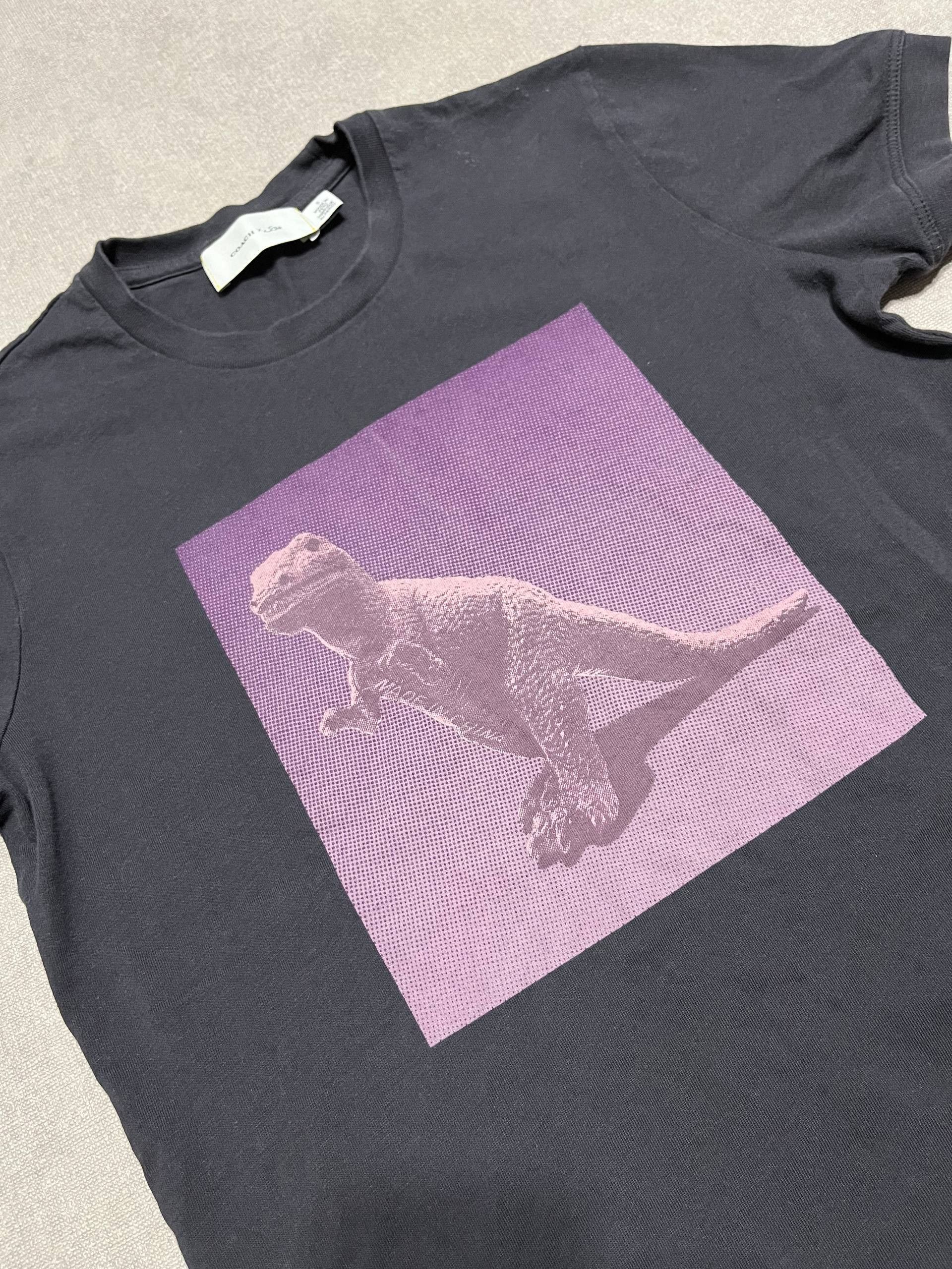 Coach Rare Coach x STG Sui Jianguo Rex Women`s T Shirt Logo Sz S Size S / US 4 / IT 40 - 4 Thumbnail