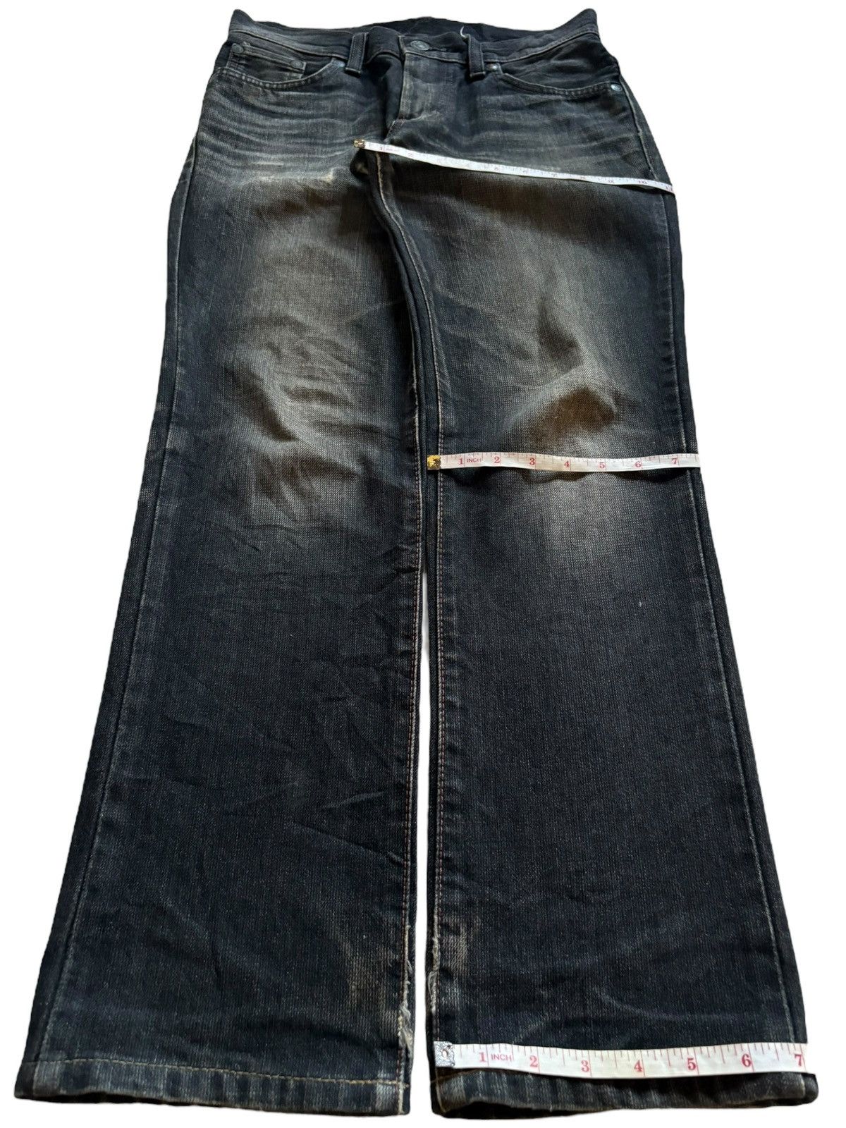 Edwin × Japanese Brand Vintage Japanese Edwin Zylon Mud Wash Jeans Size US 30 / EU 46 - 16 Thumbnail