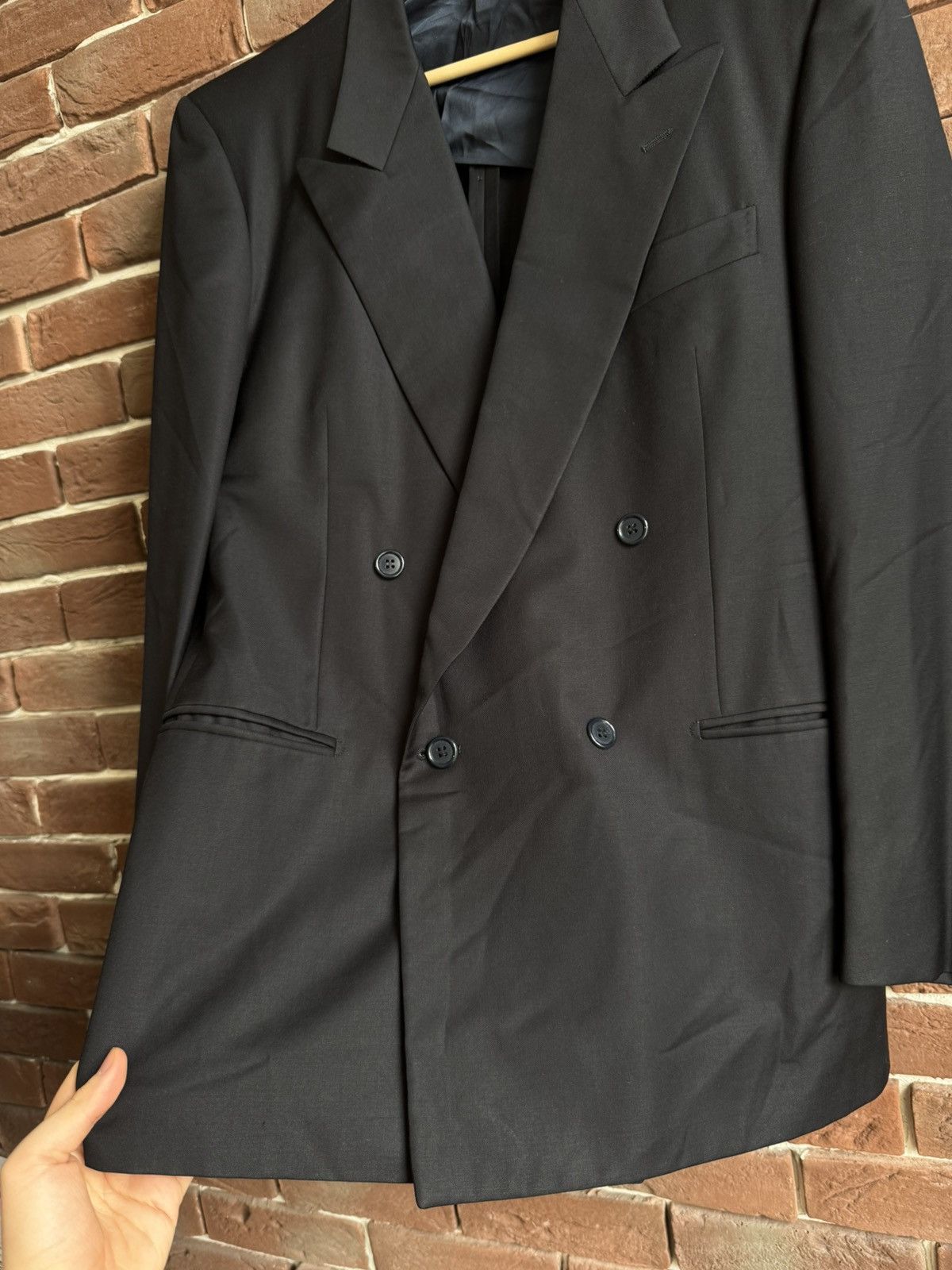 Loro Piana Vintage Pal Zileri Loro Piana Double-Breasted Blazer Jacket Size 50R - 4 Thumbnail