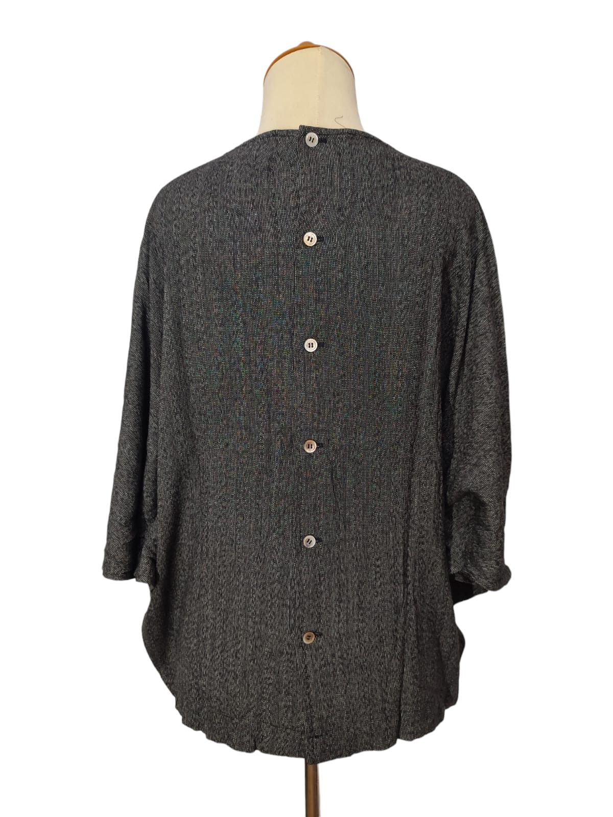 Comme des Garcons × Vintage RARE🔥Vtg Comme Des Garcons Batwing Blouse Size L / US 10 / IT 46 - 4 Thumbnail