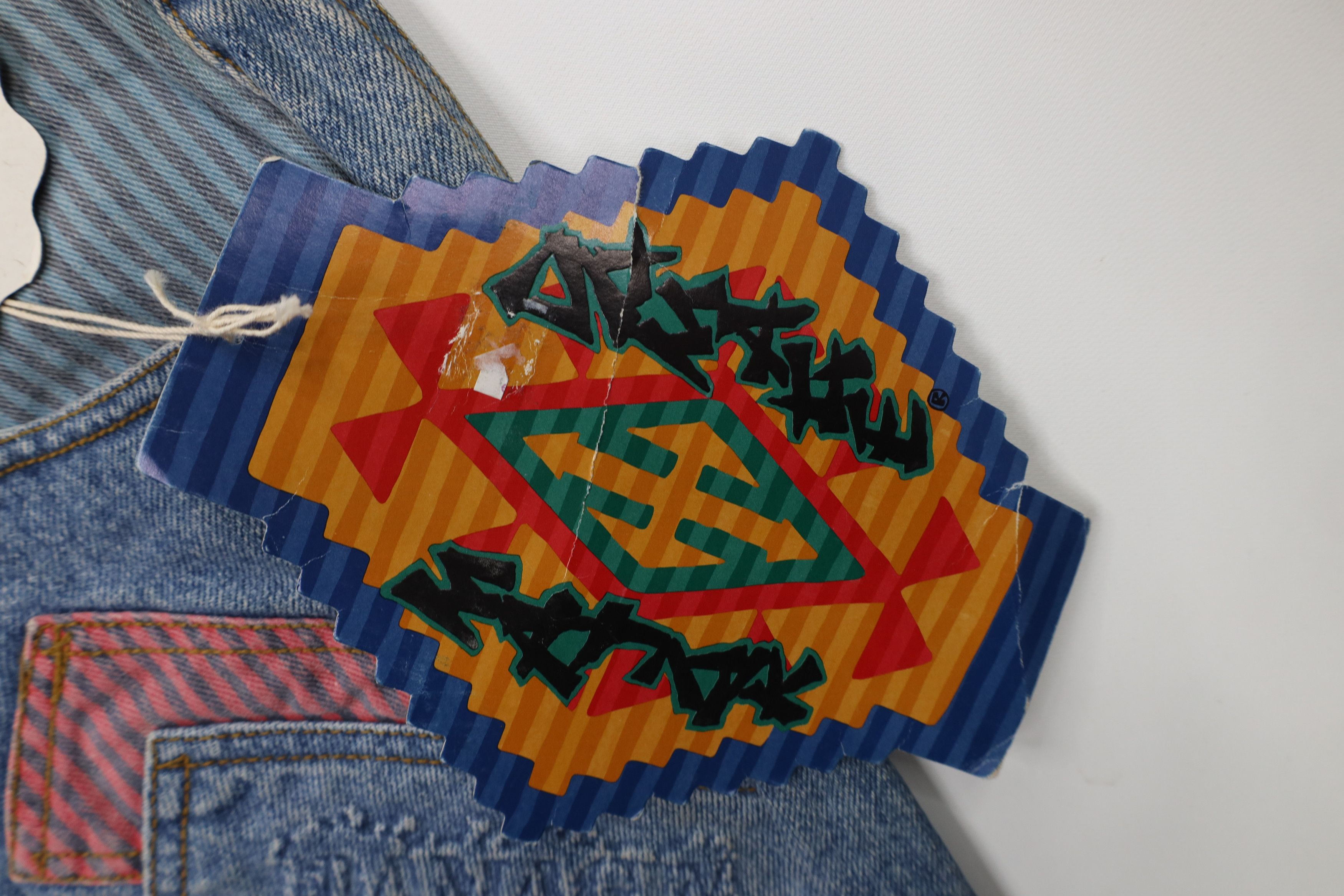 Vintage Deadstock Vintage 90s Streetwear Cuff Patch Skateboard Jeans Size US 33 - 11 Thumbnail