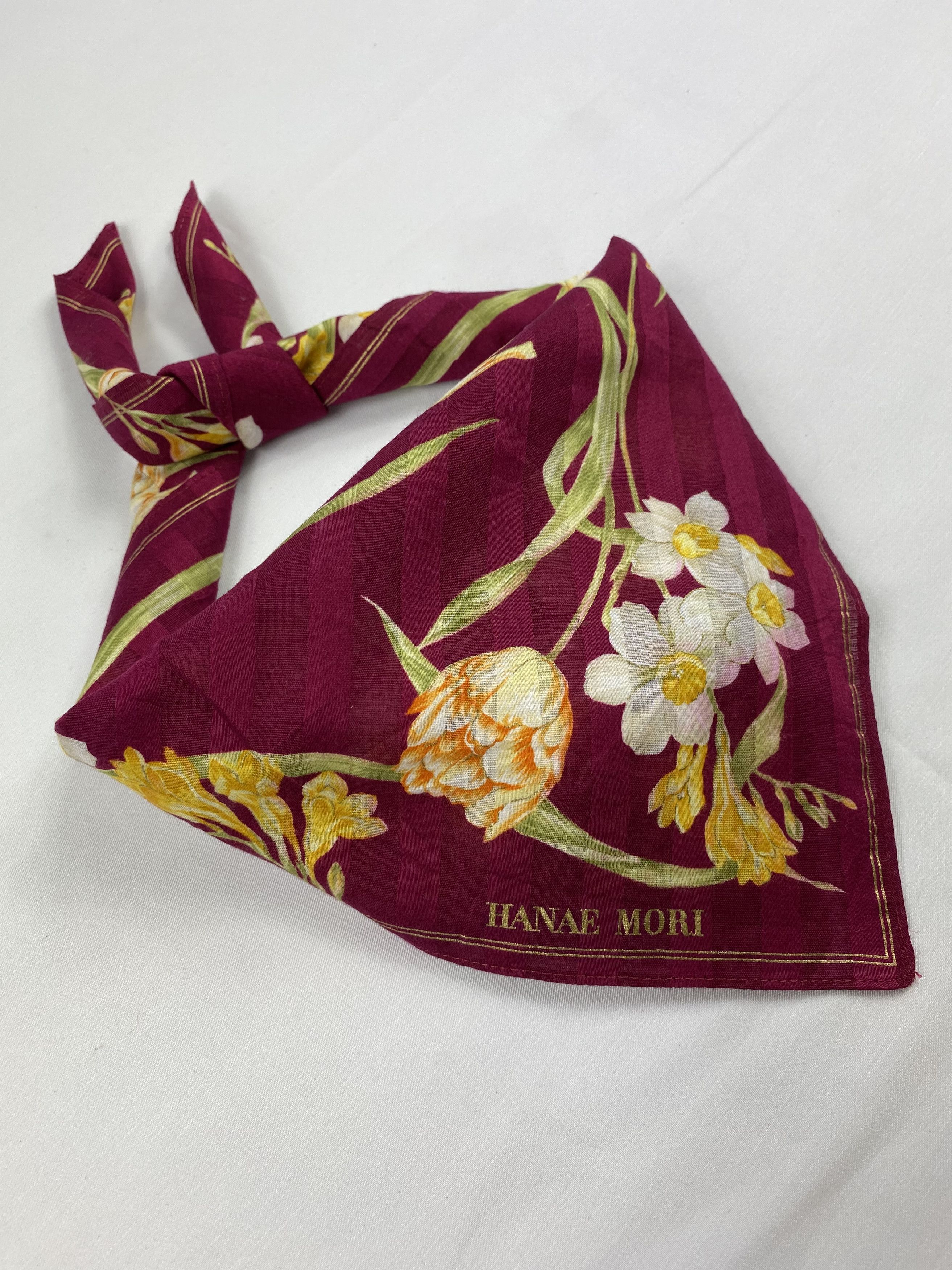 Hanae Mori Hanae Mori Handkerchief / Bandana / Neckerchief Size ONE SIZE - 1 Thumbnail