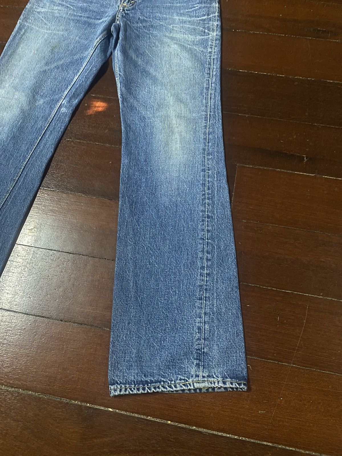Warehouse Fire 🔥 vintage inspired 50s WAREHOUSE gripper zipper denim Size US 31 - 4 Thumbnail