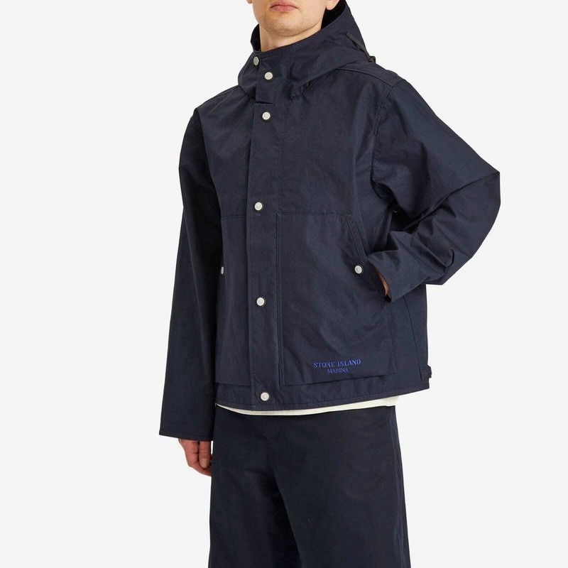 Stone Island Stone Island Aluminum Tela Marina Short Parka Size US M / EU 48-50 / 2 - 3 Thumbnail
