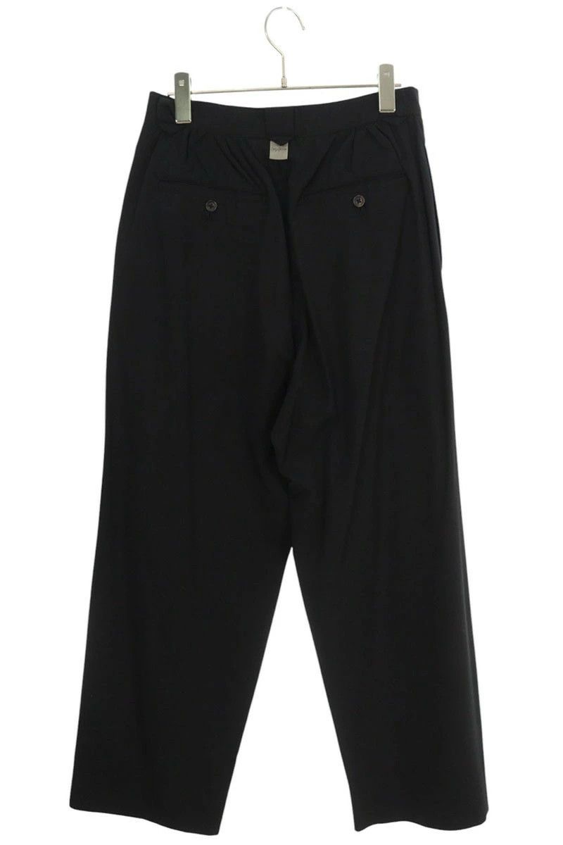 Yohji Yamamoto YOHJI YAMAMOTO POUR HOMME 3-pleat wool long pants Size US 26 / EU 42 - 2 Thumbnail