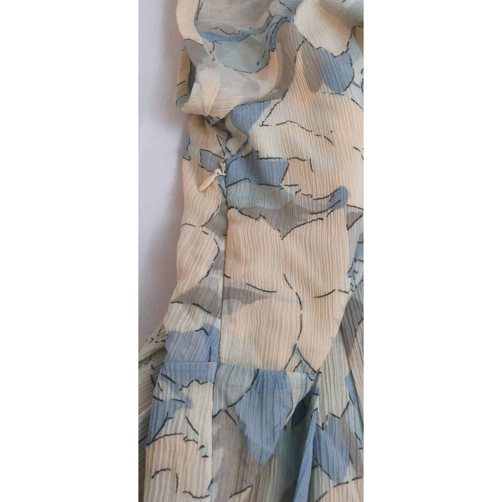 Anthropologie Anthropologie Moulinette Soeurs Babydoll Women 8 Blue/White Size M / US 6-8 / IT 42-44 - 6 Thumbnail