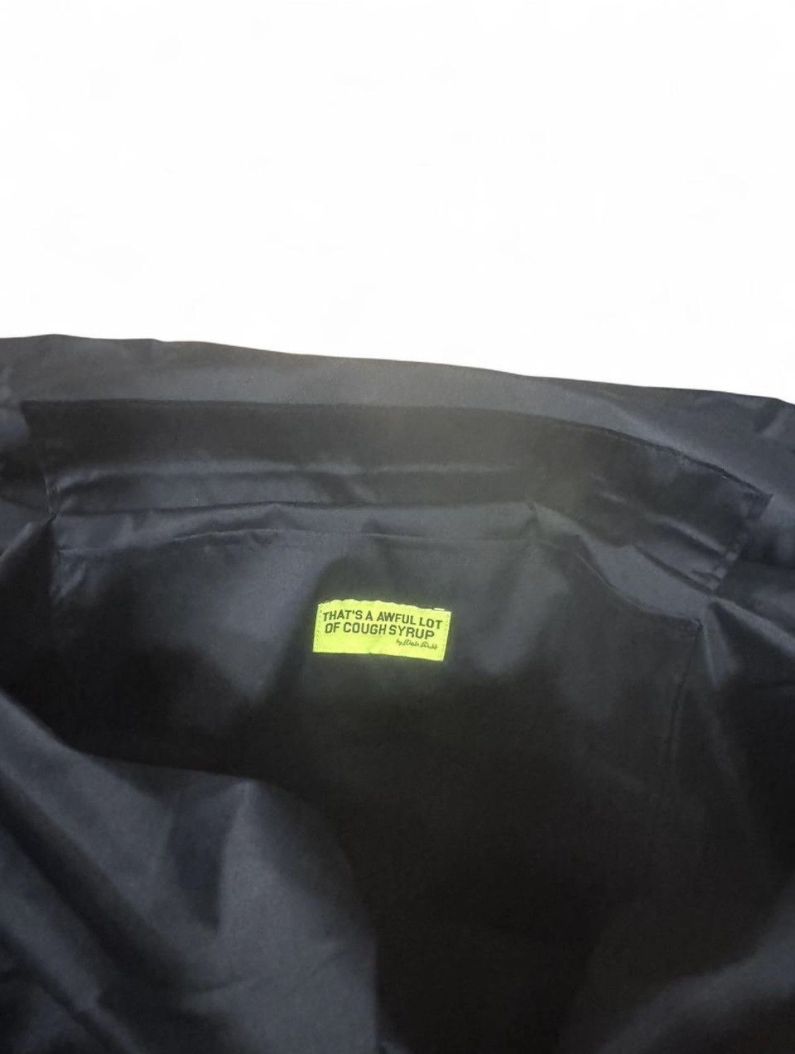 Awful Lot of Cough Syrup Awful lots of cough syrup messenger bag Size ONE SIZE - 5 Thumbnail