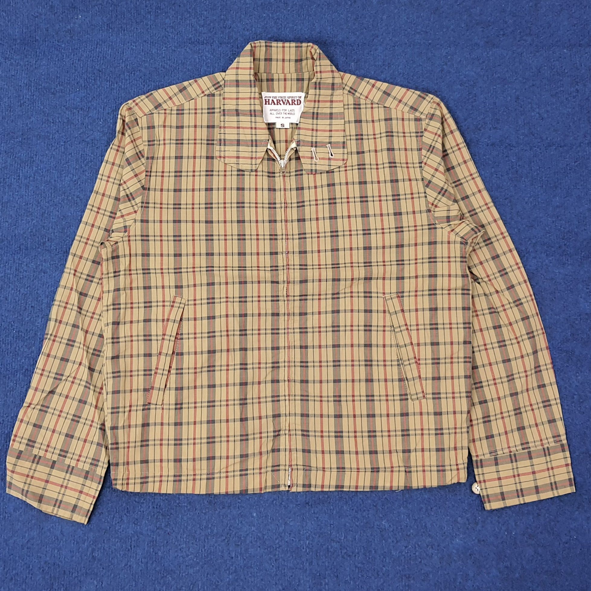 Vintage Vintage HARVARD Zipper Jacket C246N14 Size S / US 4 / IT 40 - 1 Thumbnail