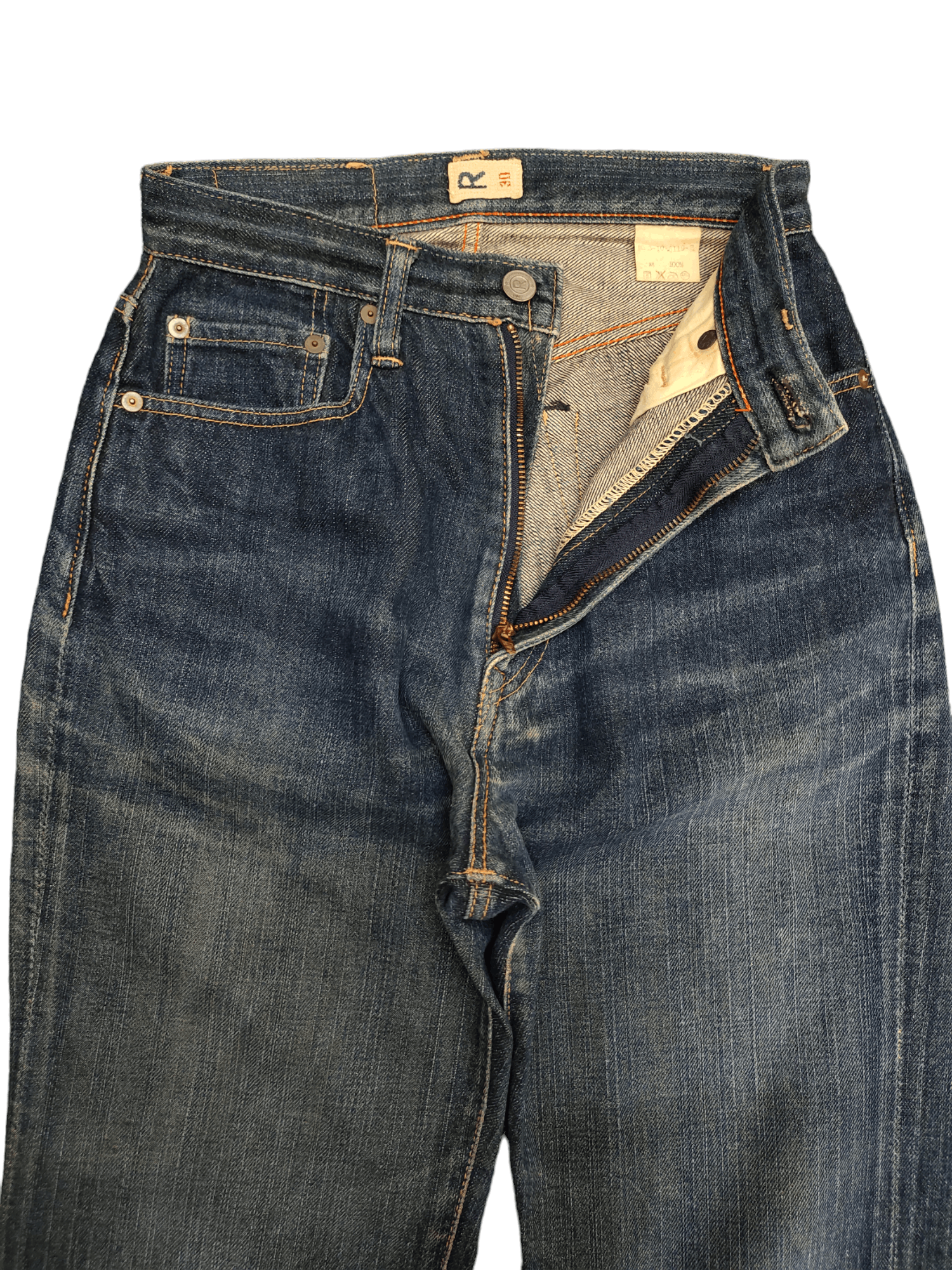 45rpm Vintage 90s 45rpm Kapital High Rise Relaxed Denim Jeans Size 25" / US 0 / IT 36 - 9 Thumbnail