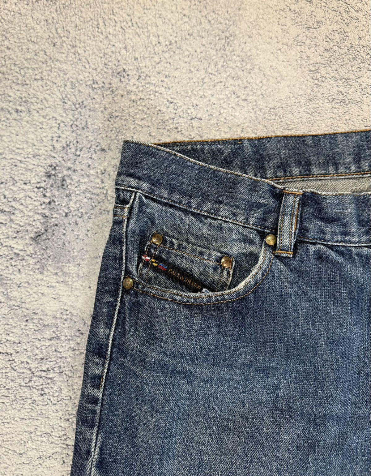 Paul & Shark Paul & Shark Yachting Jeans Men W36 Blue Denim Logo Italy Size US 36 / EU 52 - 7 Thumbnail