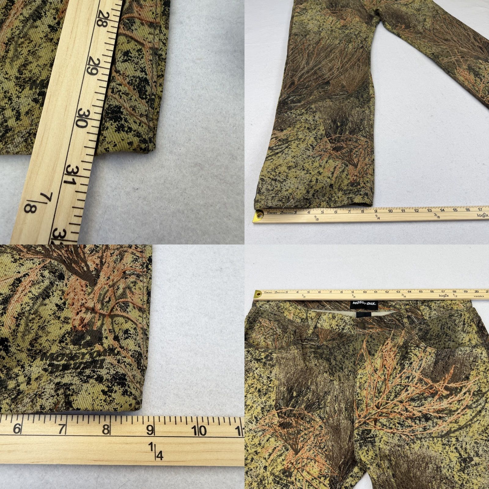 Vintage Mossy Oak Mens Pants 38x32 Green Brush Camo Chino Hunting Outdoor Workwear Size US 38 / EU 54 - 8 Thumbnail