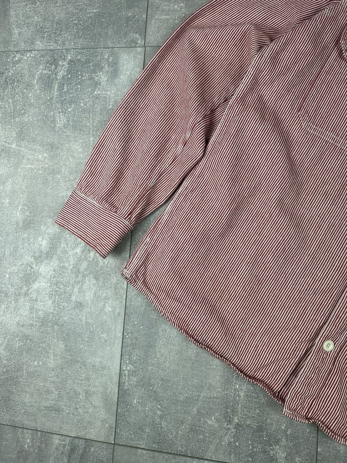 Carhartt Carhartt Long Sleeve Harbour Shirt White/Red Size US L / EU 52-54 / 3 - 14 Thumbnail