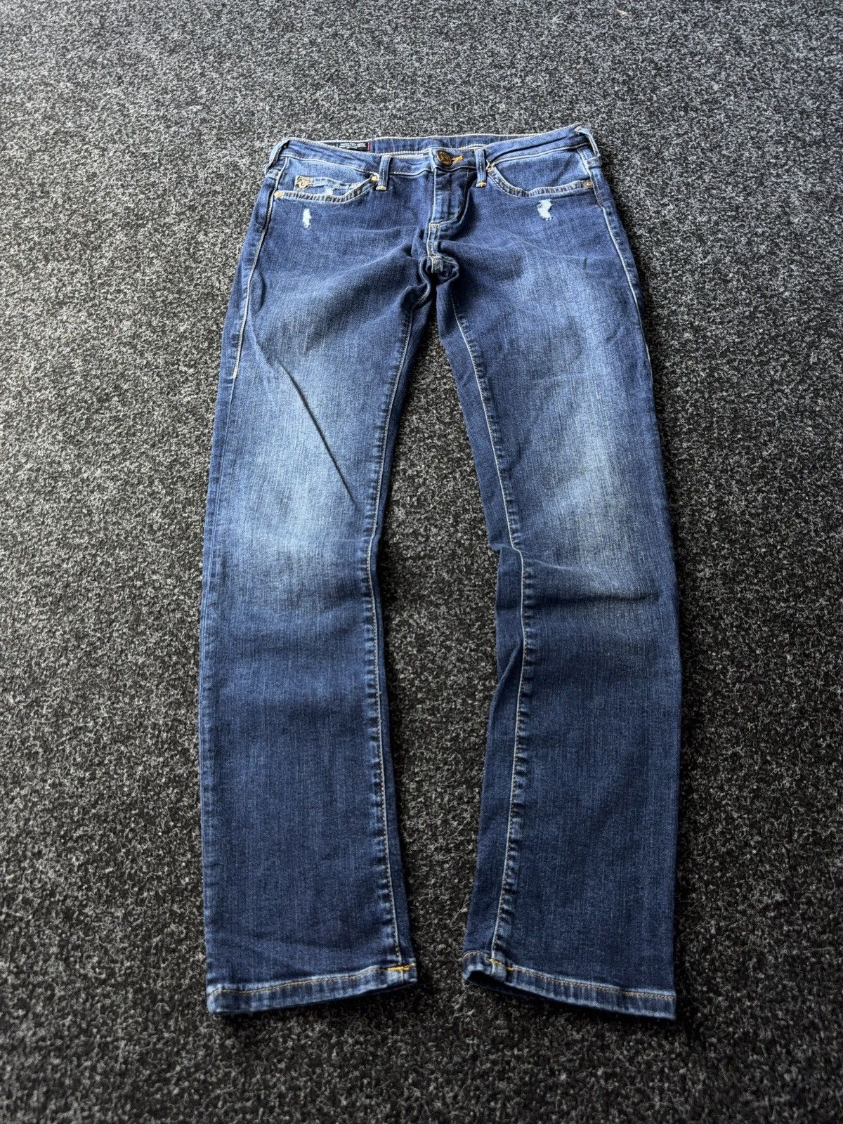 True Religion Vintage Y2K 00s True Religion SK8 Skinny jeans Denim pants Size 26" / US 2 / IT 38 - 2 Thumbnail