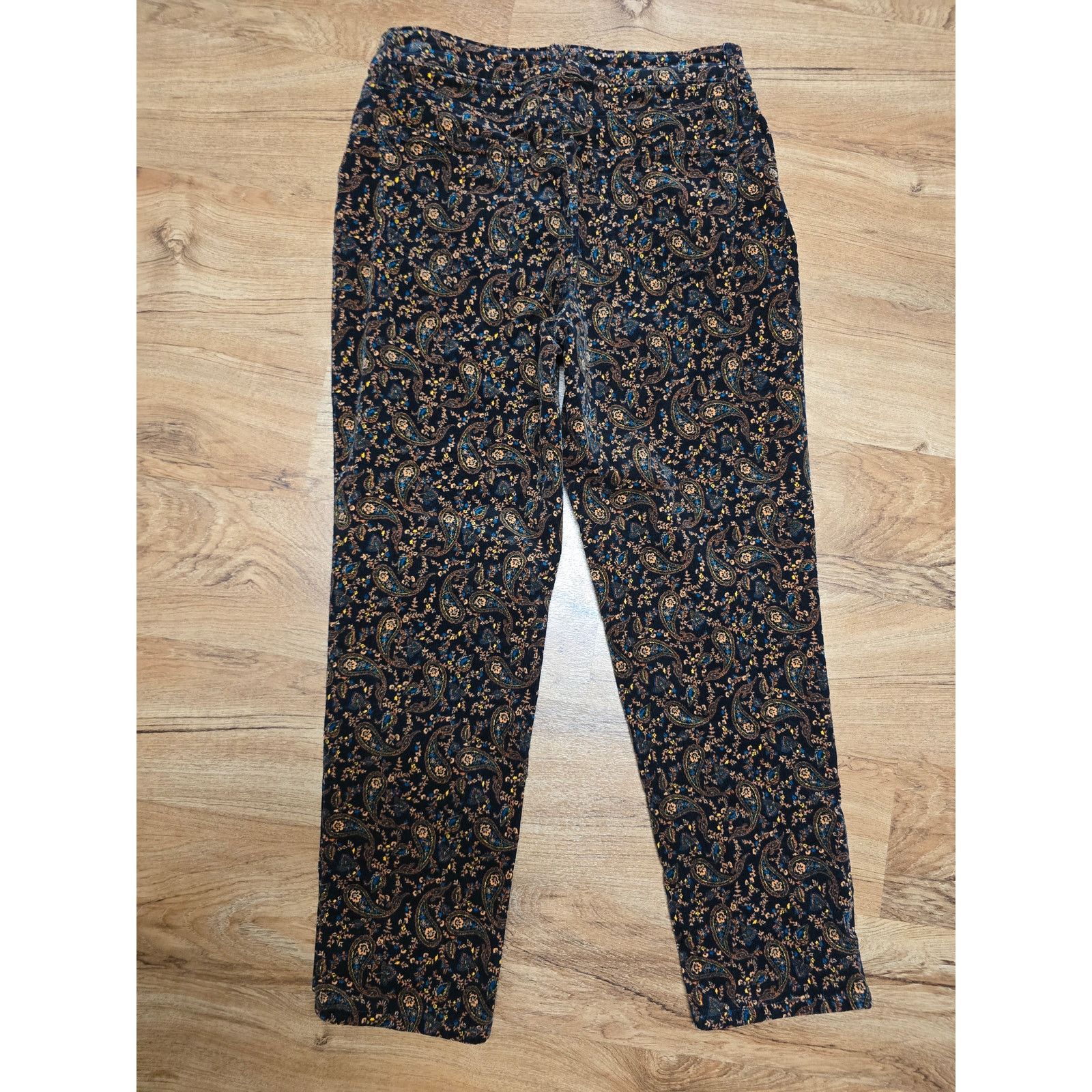 Croft & Barrow Croft & Barrow Paisley Corduroy Pants Floral Multicolor 10P Size US 30 / EU 46 - 5 Thumbnail