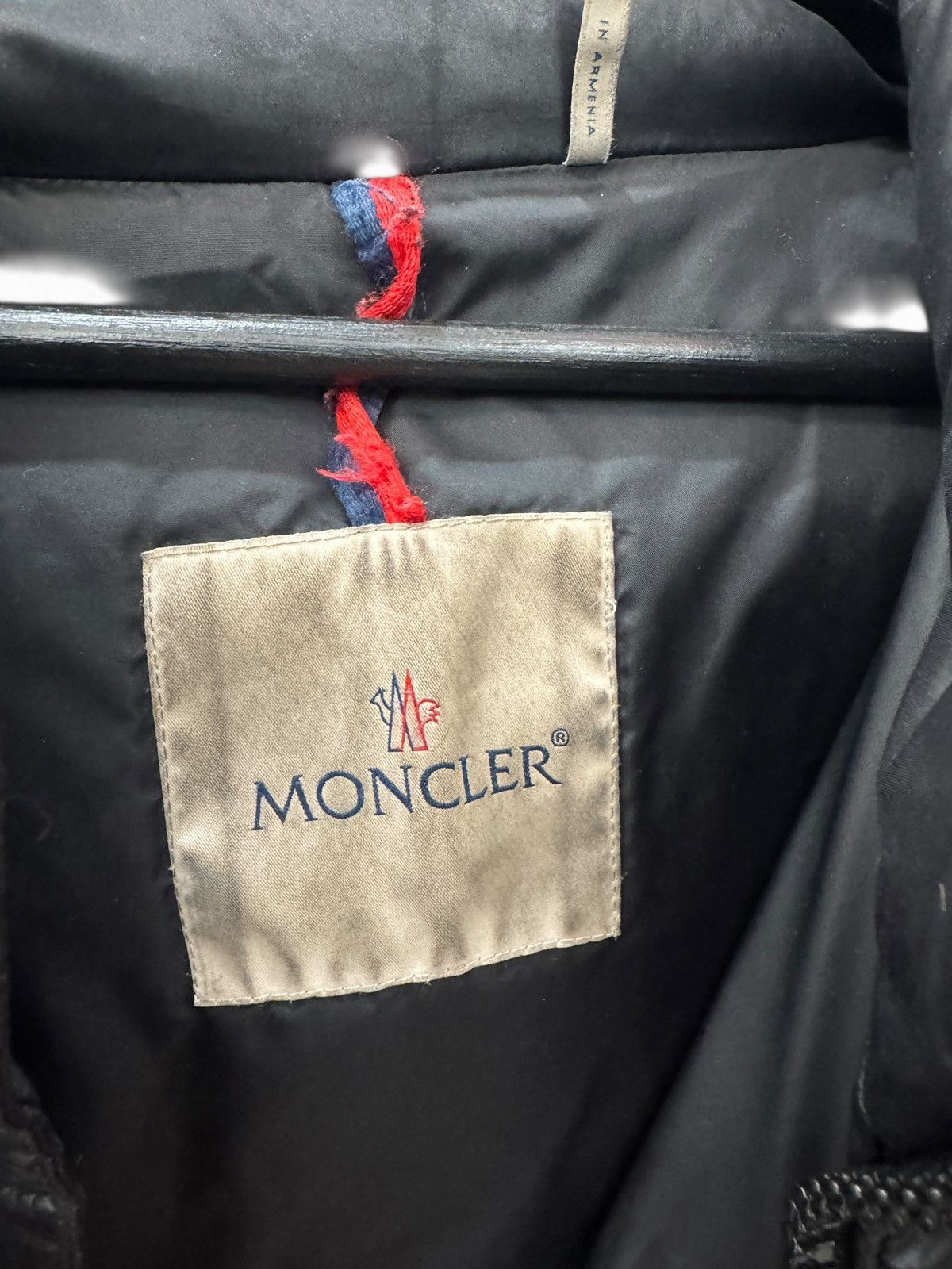 Moncler Moncler Black Marque Jacket Size US XXL / EU 58 / 5 - 4 Thumbnail