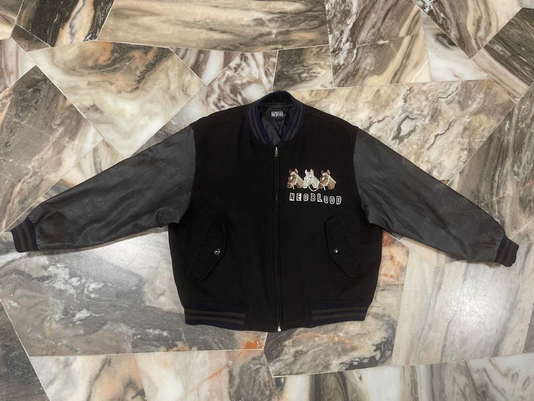 Japanese Brand Vintage Neo Blood For Men Varsity Jacket Size US M / EU 48-50 / 2 - 3 Thumbnail