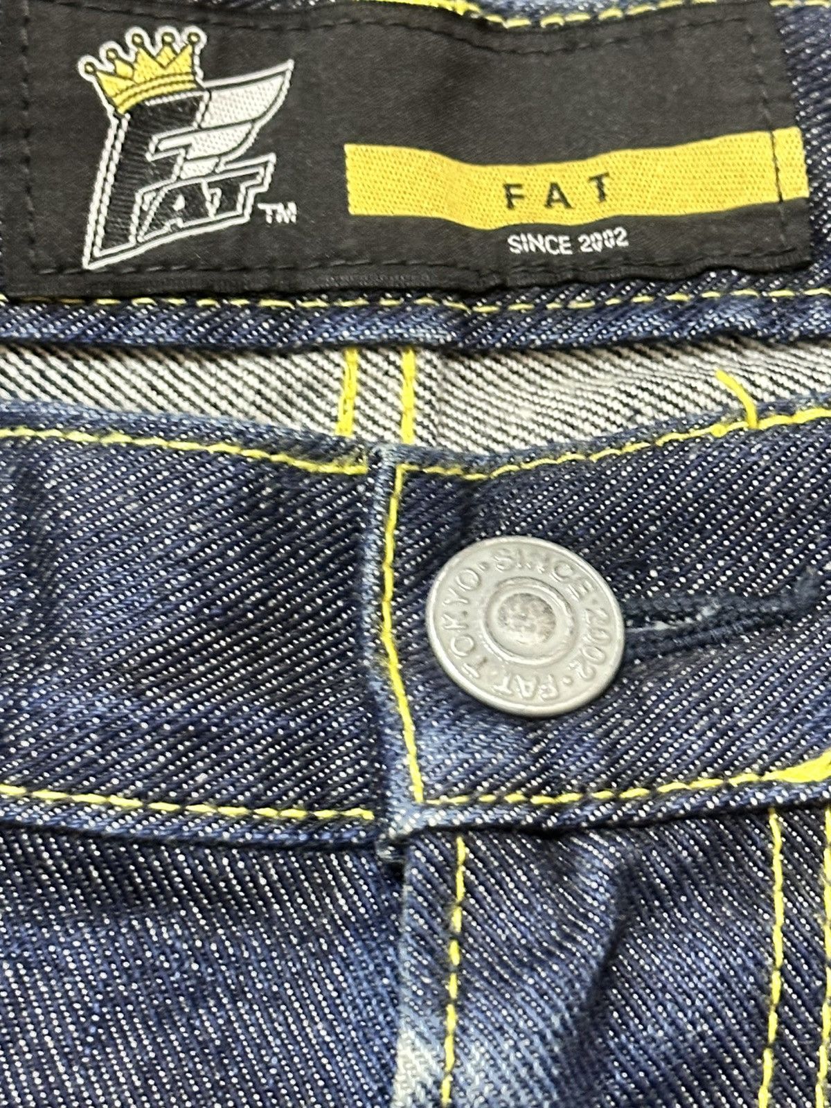 Fat Tokyo Fat Tokyo Vintage Jeans With Baggy Loose Style Thunder Wash Size US 34 / EU 50 - 8 Thumbnail