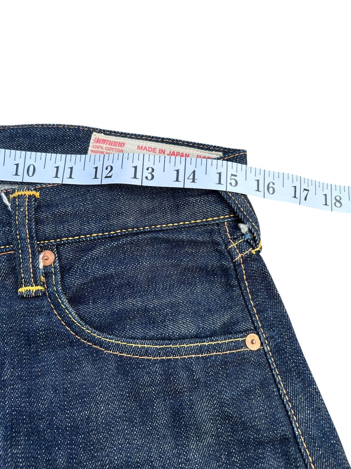Evisu VINTAGE EVISU DAICOCK SELVEDGE MADE IN JAPAN DENIM JEANS Size US 31 - 17 Thumbnail